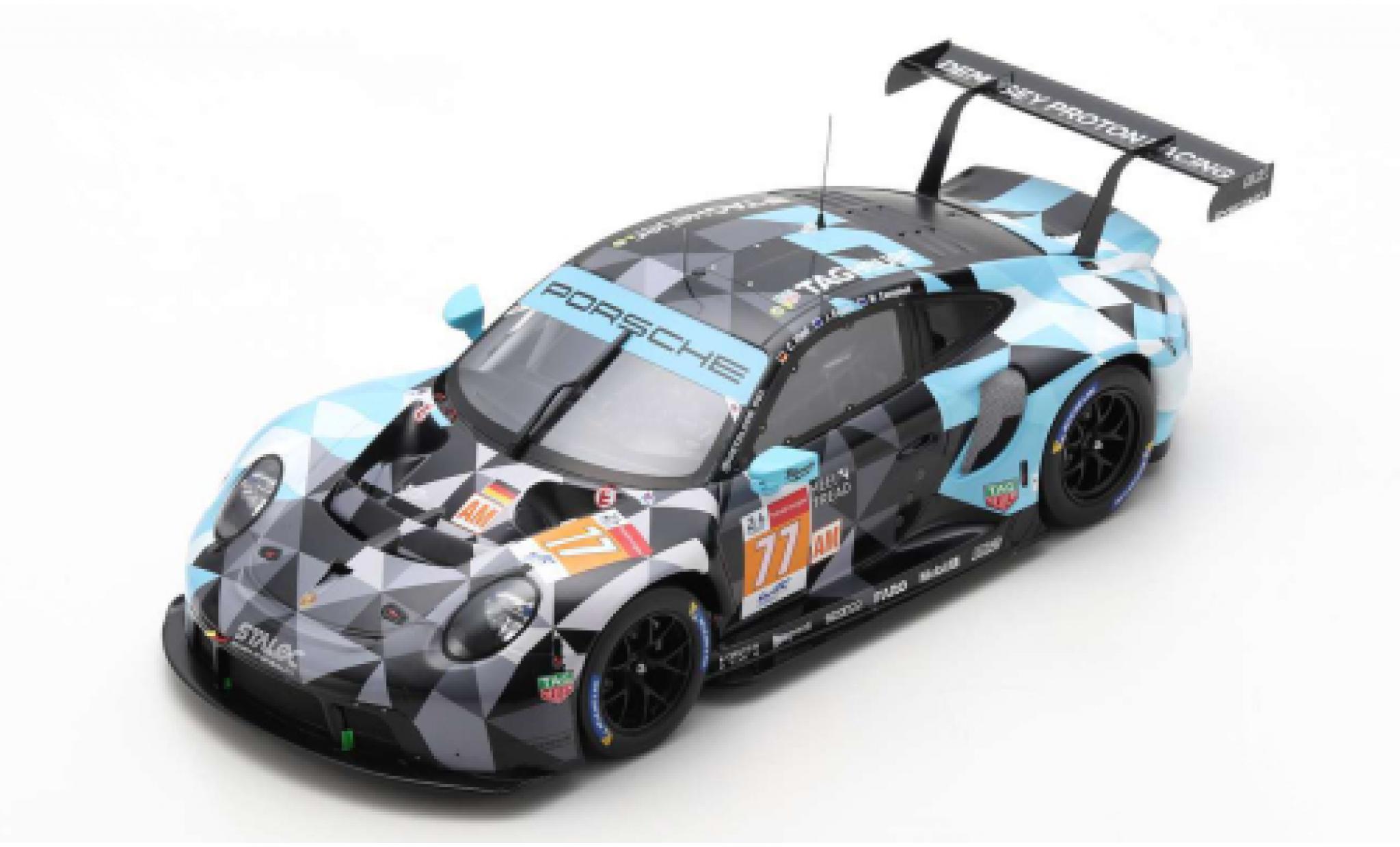 Porsche 911 1/43 Spark RSR-19 No.77 Dempsey-Prossoon Racing 24h Le Mans 2021 modellino in miniatura