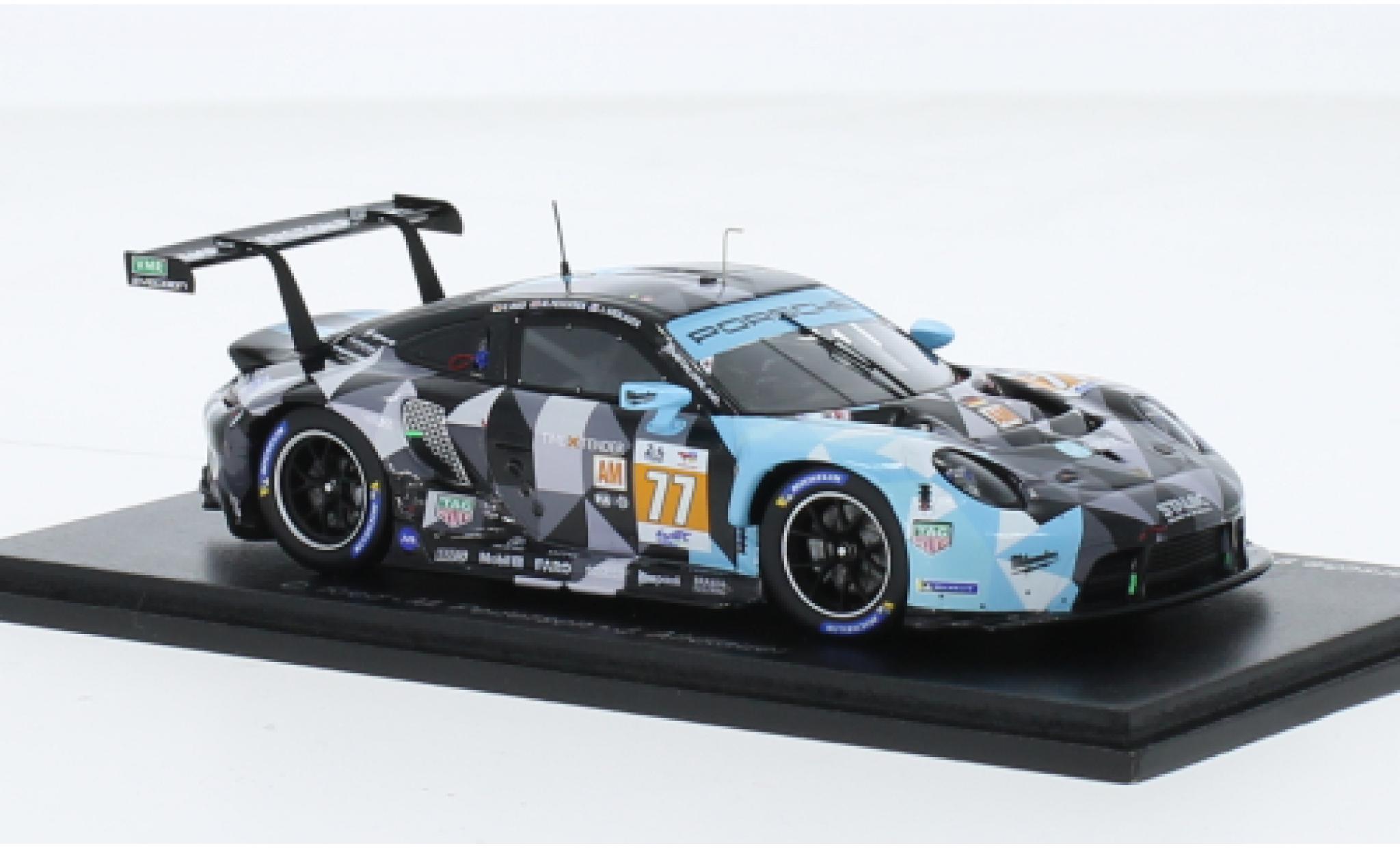 Porsche 911 1/43 Spark RSR-19 No.77 Dempsey-Proton Racing 24h Le Mans 2023 modellino in miniatura
