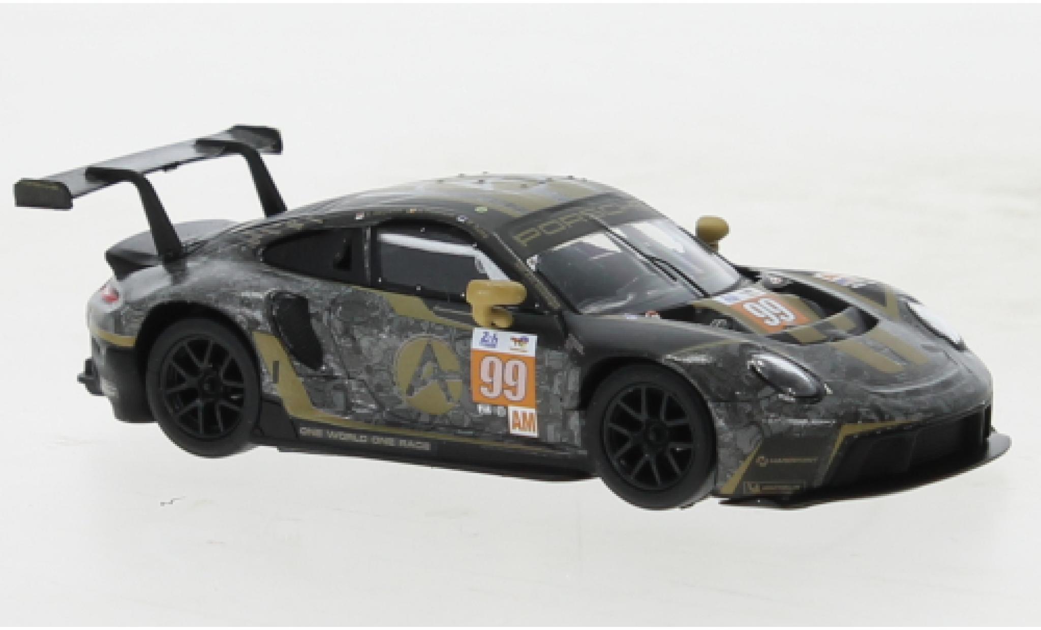 Porsche 911 1/43 Spark RSR-19 No.99 Hardpoint Motorsport 24h Le Mans 2022 modellino in miniatura