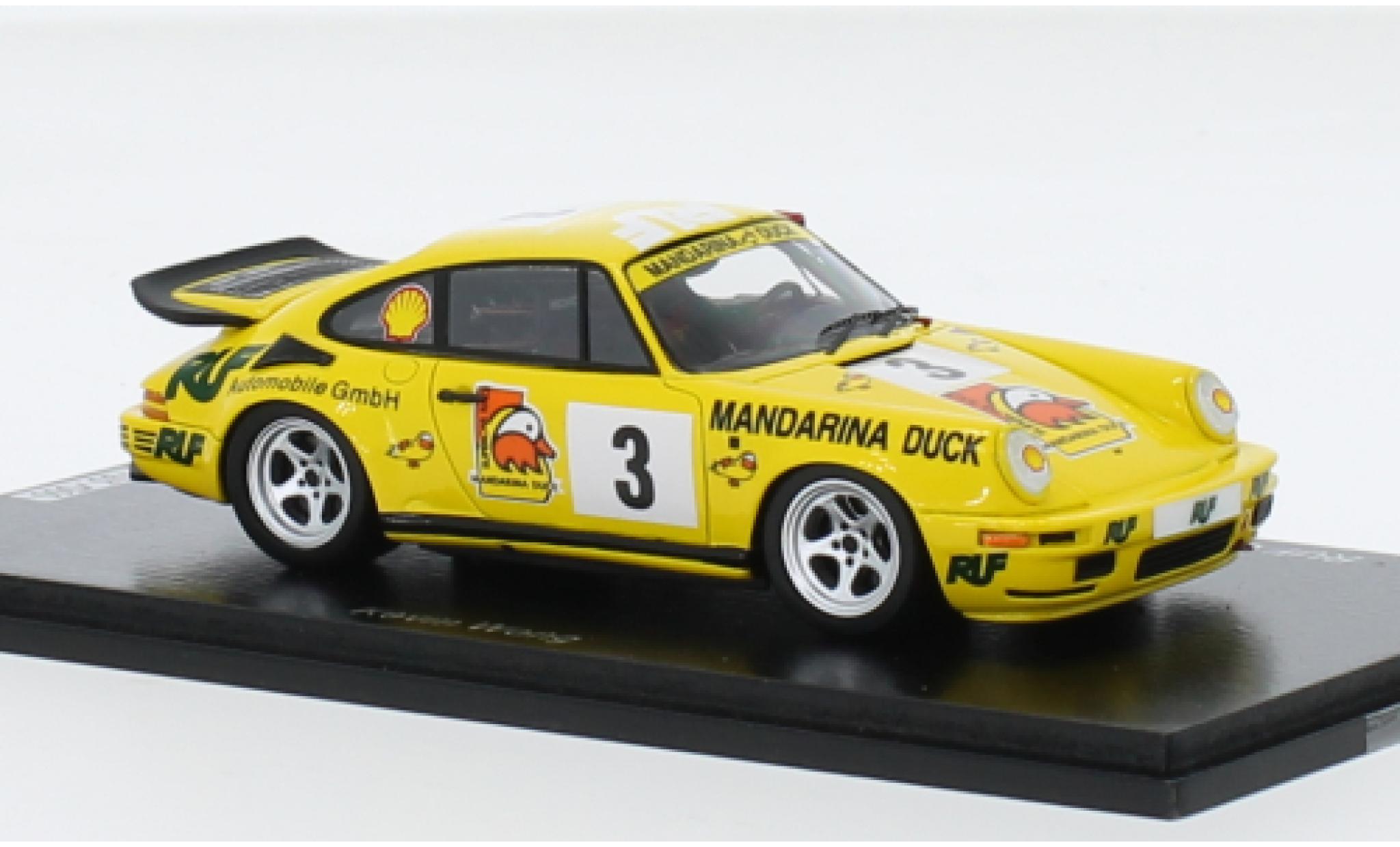 Ruf CTR 1/43 Spark Porsche 911 No.3 Macau Supercar Race 1995 modellino in miniatura