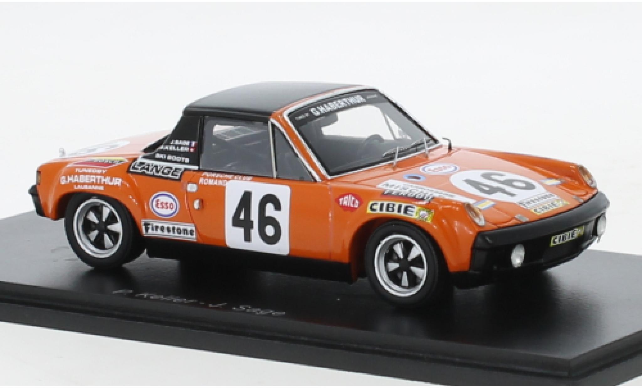Porsche 914 1/43 Spark /6 No.46 24h Le Mans 1971 modellino in miniatura