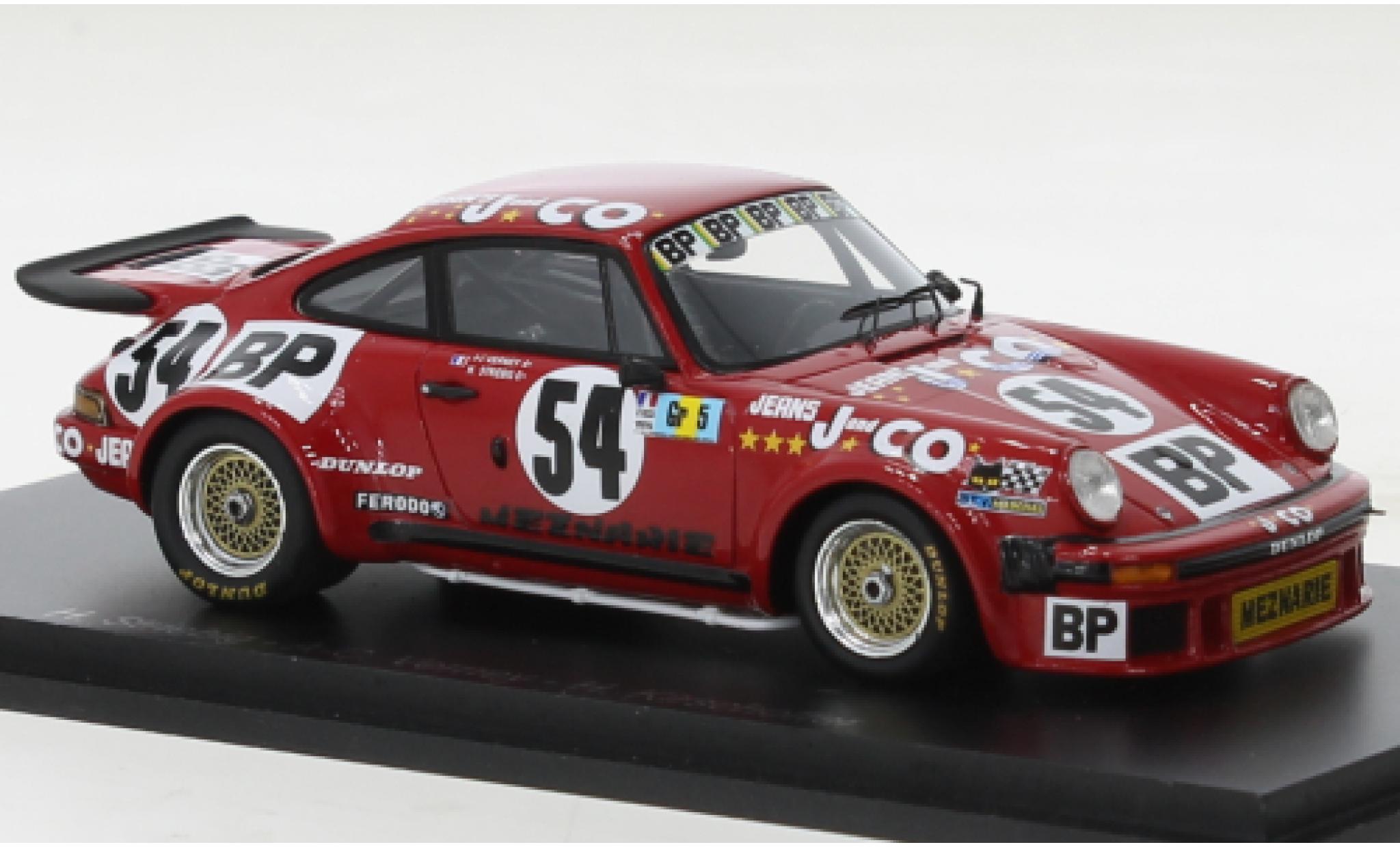 Porsche 934 1976 1/43 Spark No.54 24h Le Mans modellino in miniatura