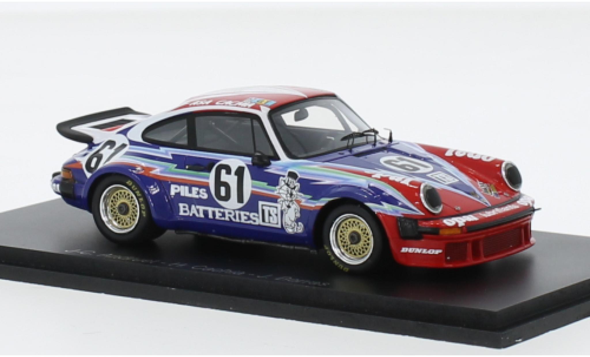 Porsche 934 1976 1/43 Spark No.61 24h Le Mans modellino in miniatura