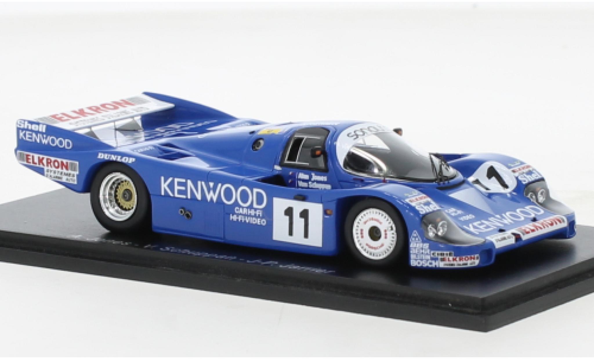Porsche 956 1984 1/43 Spark No.11 Kenwood 24h Le Mans modellino in miniatura