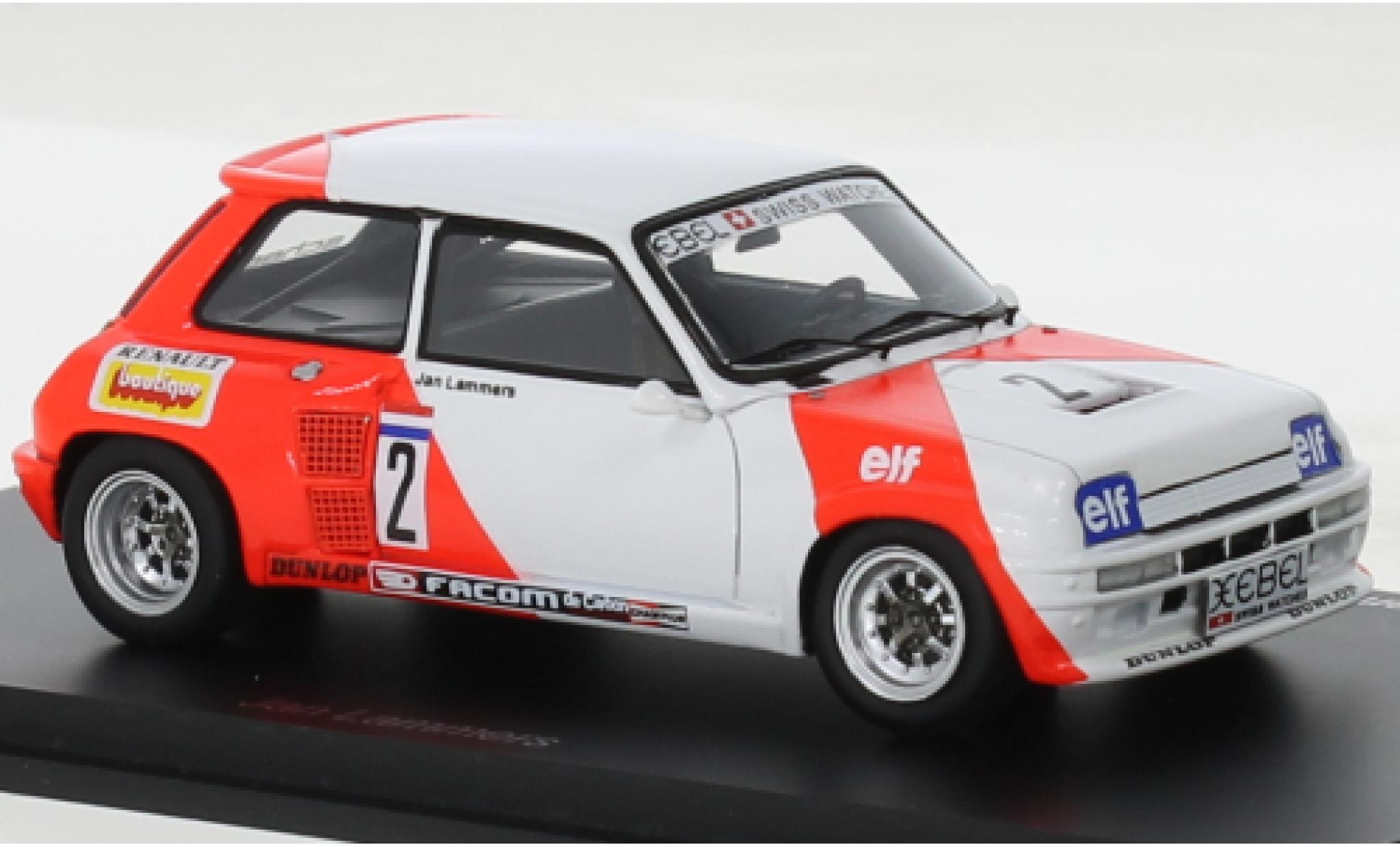 Renault 5 1/43 Spark Turbo No.2 Turbo Europe Cup 1983 modellino in miniatura