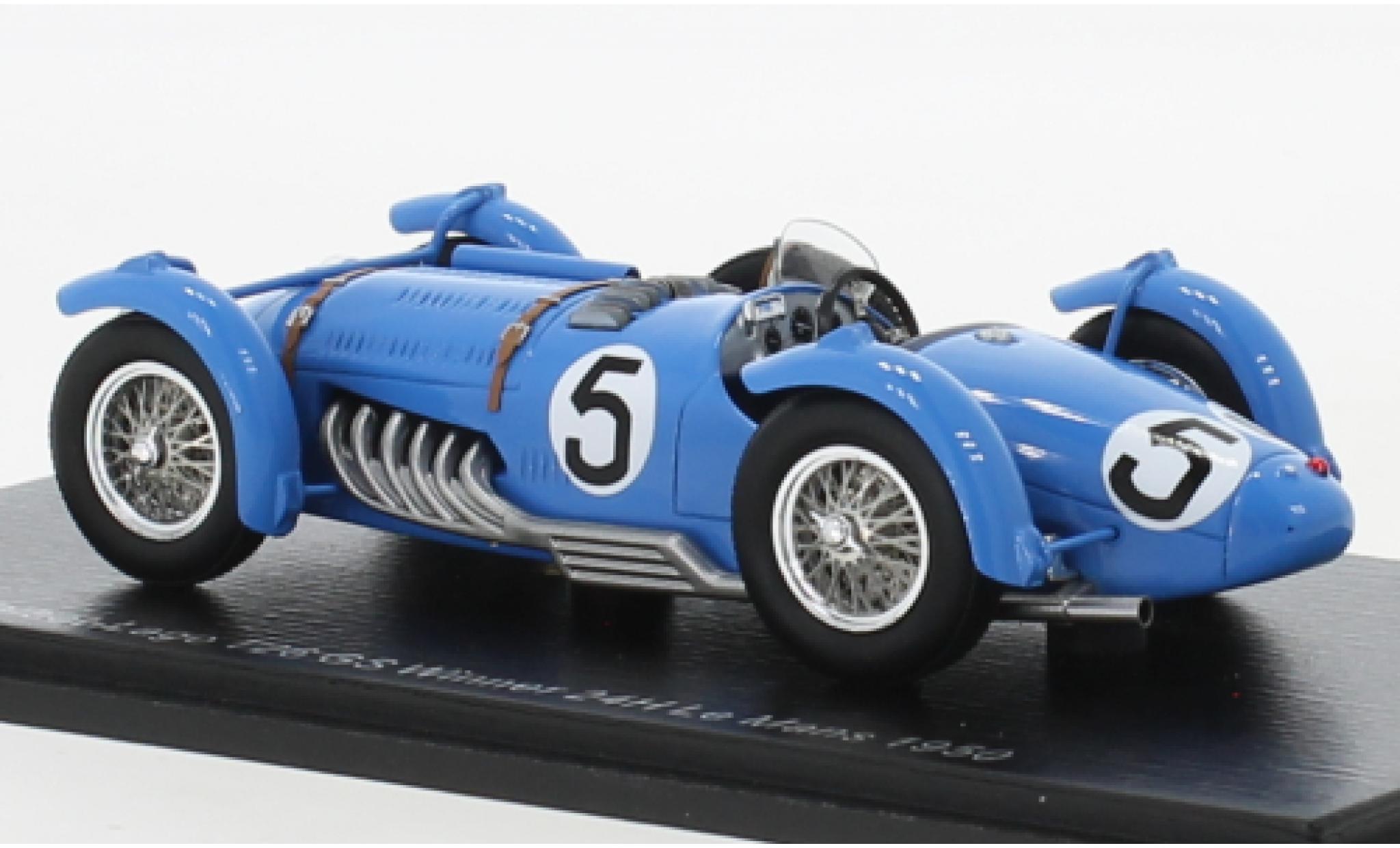 Talbot Lago 1/43 Spark T26 GS RHD No.5 24h Le Mans 1950 modellino in miniatura
