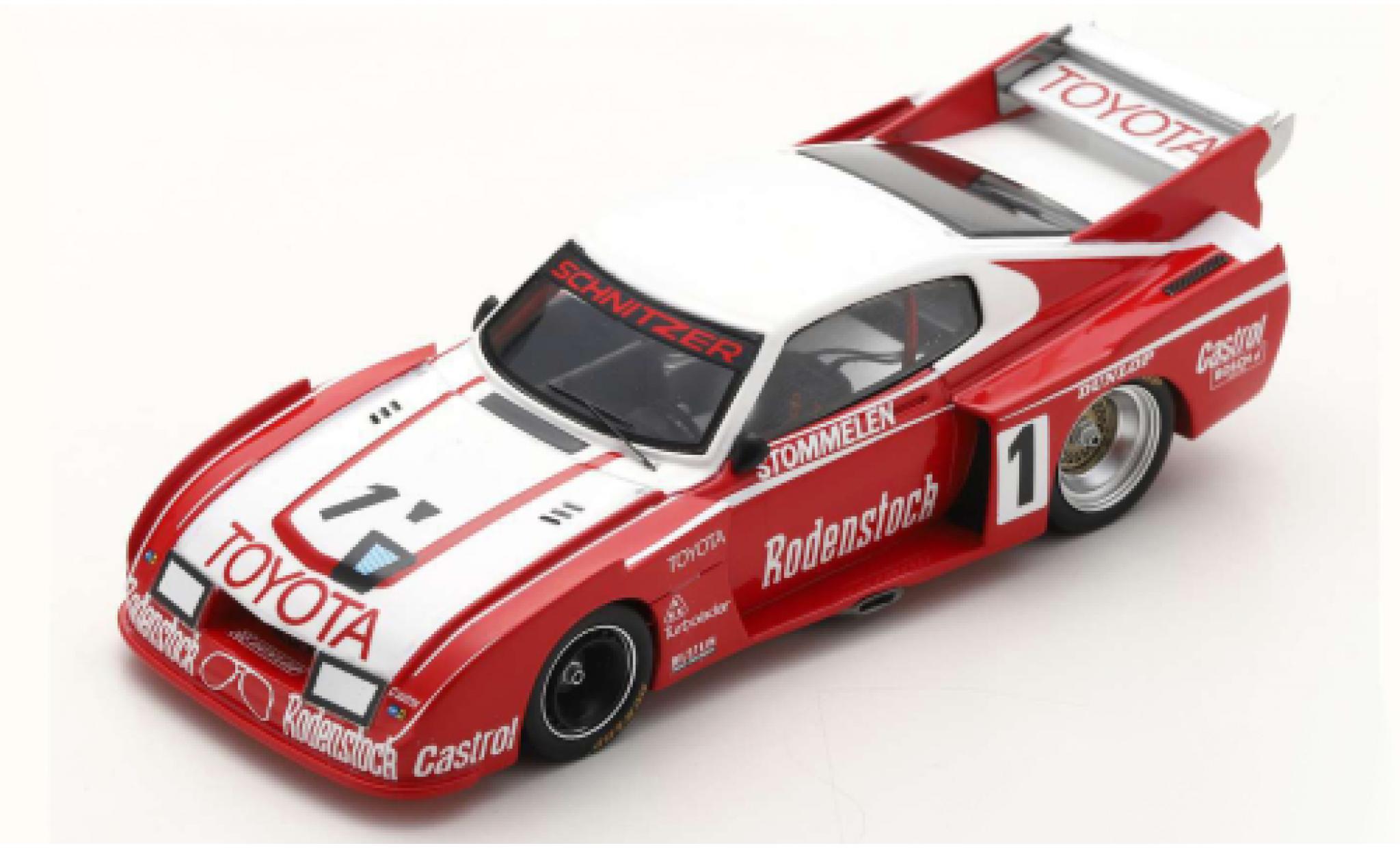 Toyota Celica 1/43 Spark LB Turbo Gr.5 No.1 Schnitzer DRM Hockenheim 1978 R.Stommelen modellino in miniatura
