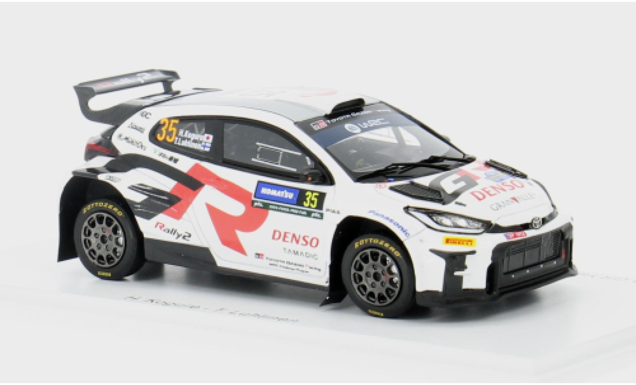 Toyota Yaris 1/43 Spark GR Rally2 No.35 Gazoo Racing RC2 Rallye WM Rallye Schweden 2024 1:43 modellino in miniatura