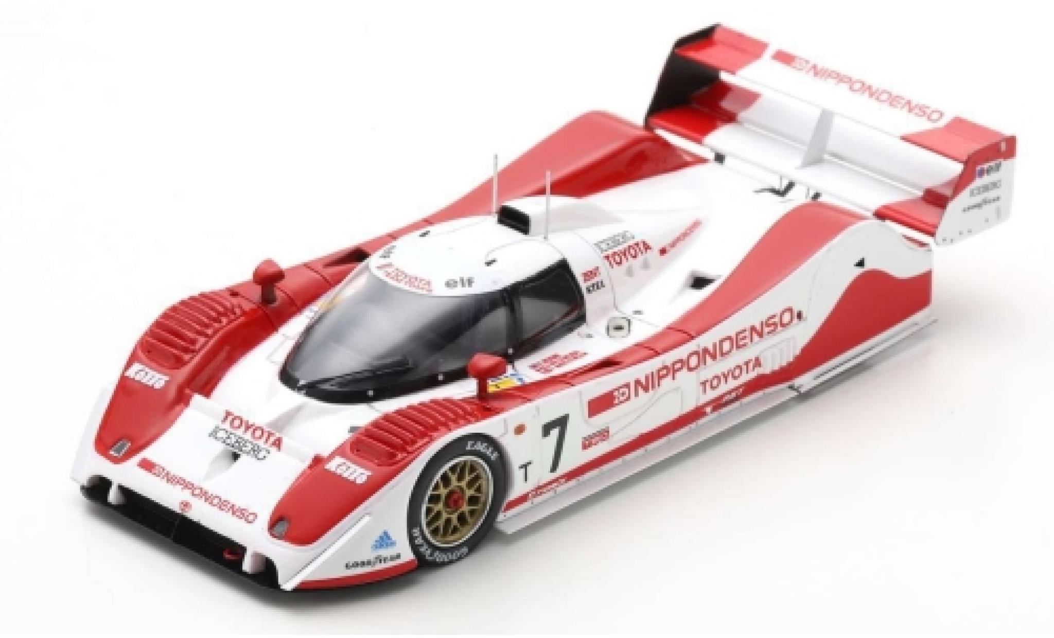 Toyota TS010 1/43 Spark No.7 500km Mine 1992 E.Irvine/J.Villeneuve/T.Kristensen modellino in miniatura