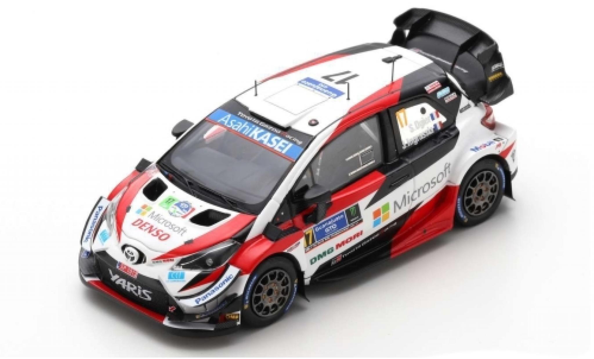 Toyota Yaris 1/43 Spark WRC No.17 Gazoo Racing Microsoft Rallye WM Rally Mexico 2020 S.Ogier/J.Ingrassia modellino in miniatura