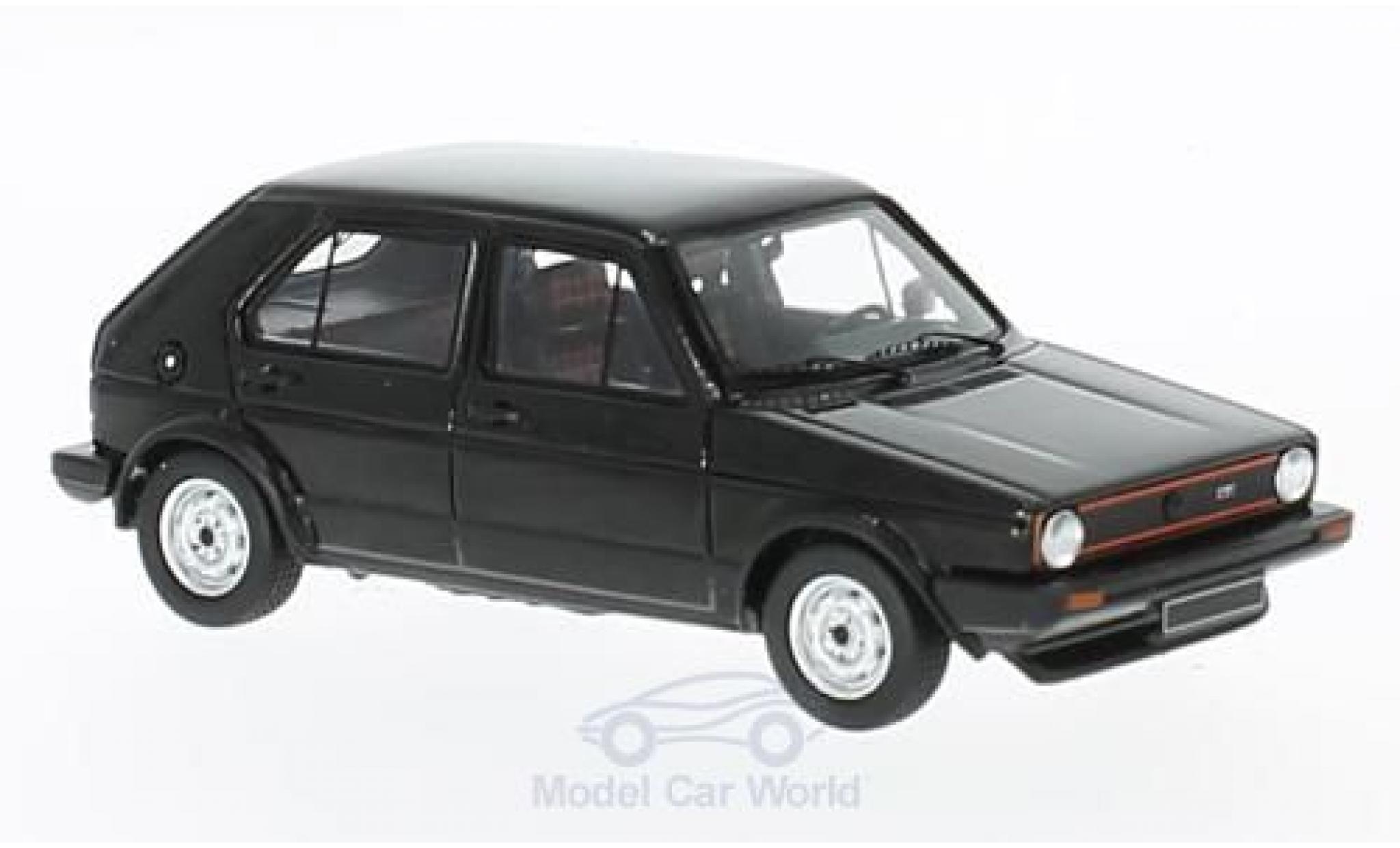 Volkswagen Golf V 1/43 Spark 1 GTI nero 1976 modellino in miniatura