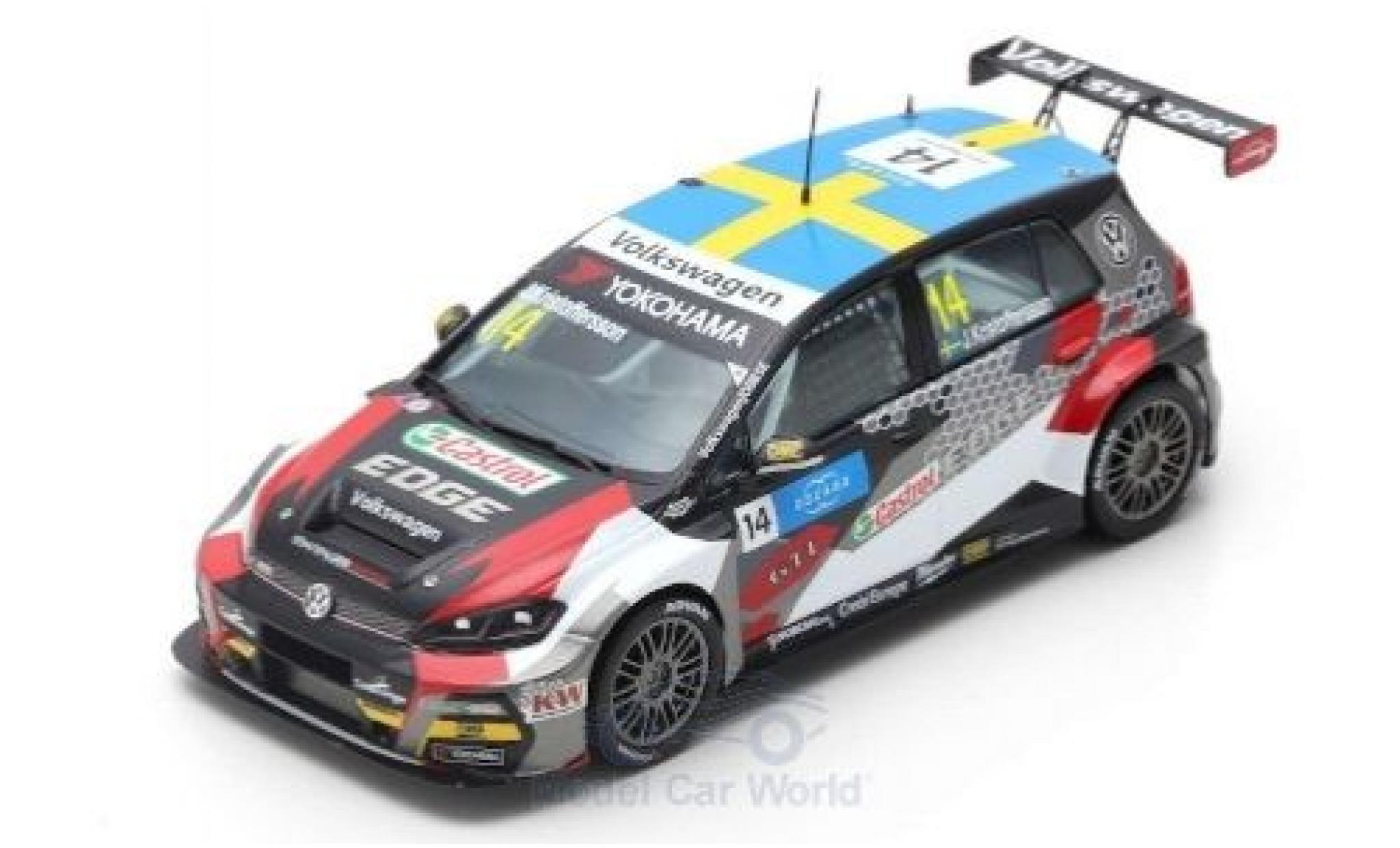 Volkswagen Golf 1/43 Spark GTI TCR No.33 Sebastien Loeb Racing WTCR Nürburgring 2019 B.Leuchter modellino in miniatura