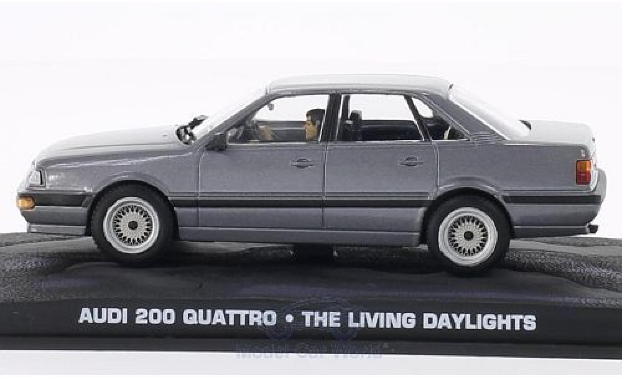 Audi 200 quattro 1/43 SpecialC 200 Quattro metallico grigio James Bond 007 Der Hauch des Todes ohne Vitrine modellino in miniatura