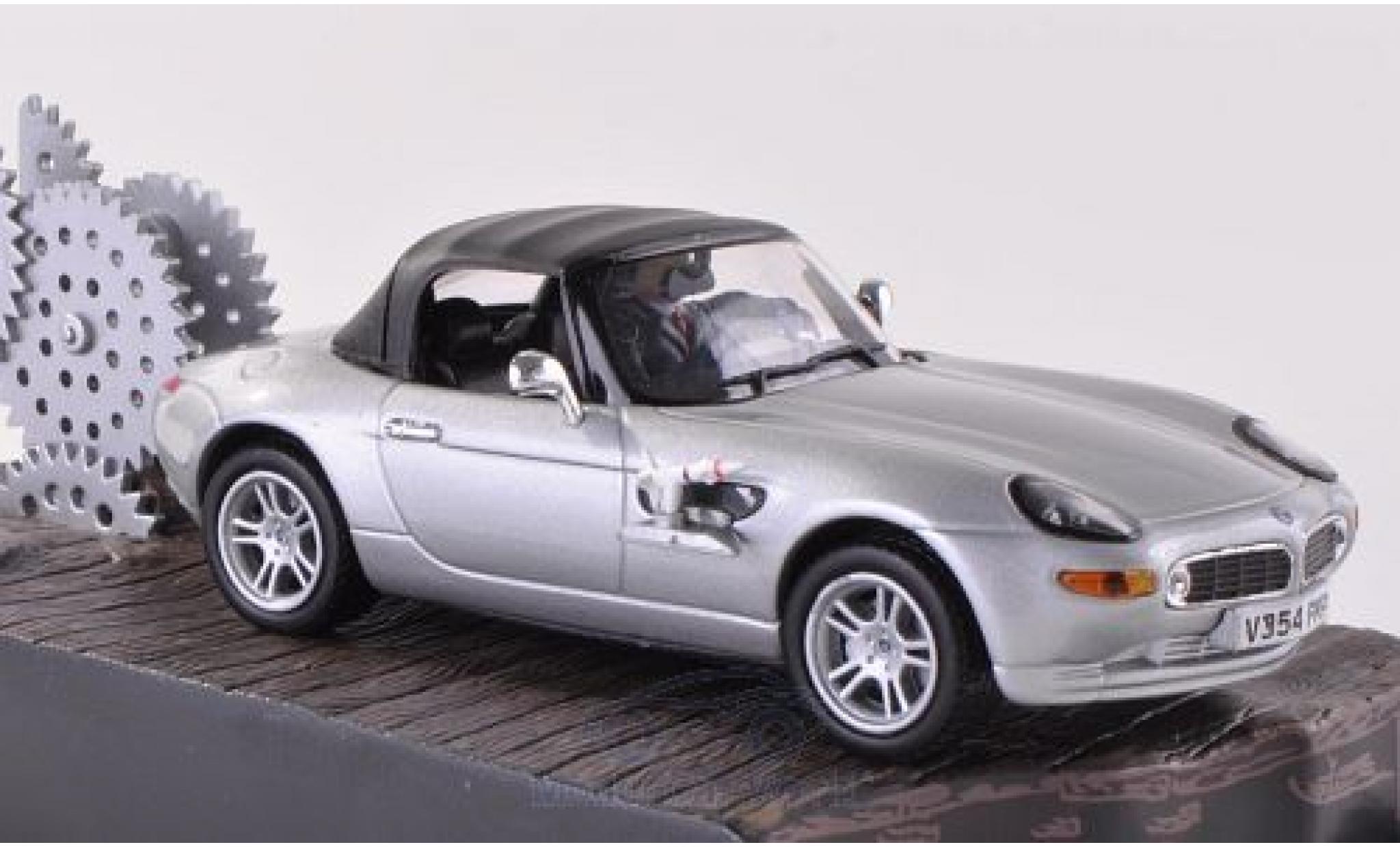 Bmw Z8 1/43 SpecialC grigio James Bond 007 Die Welt ist nicht genug ohne Vitrine modellino in miniatura