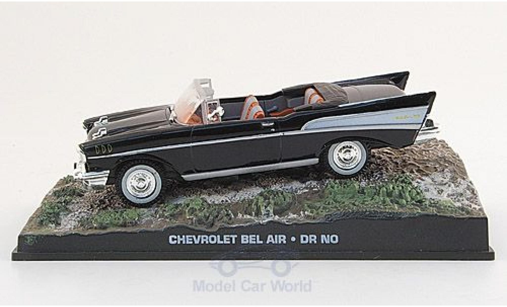 Chevrolet Bel Air 1/43 SpecialC nero James Bond 007 1962 James Bond jagt Dr.No ohne Vitrine modellino in miniatura