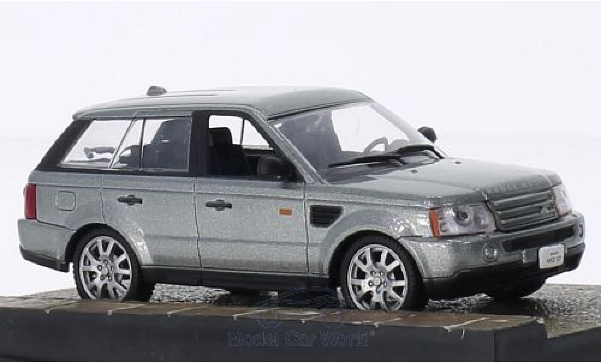 Land Rover Range Rover 1/18 SpecialC Sport metallico grigio James Bond 007 2006 Ein Quantum Trost ohne Vitrine modellino in miniatura