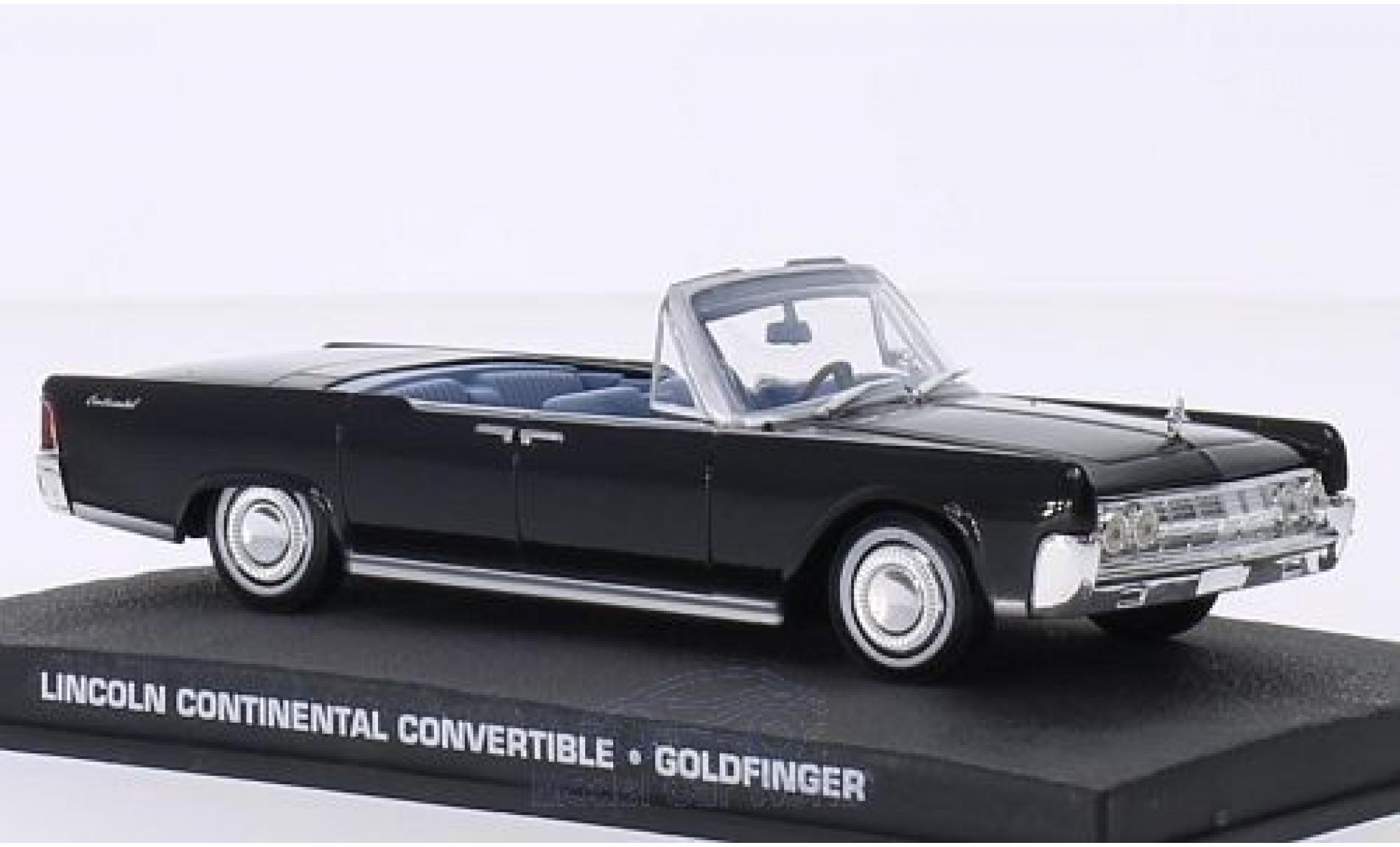 Lincoln Continental 1/43 SpecialC Convertibile James Bond 007 Goldfinger ohne Vitrine modellino in miniatura