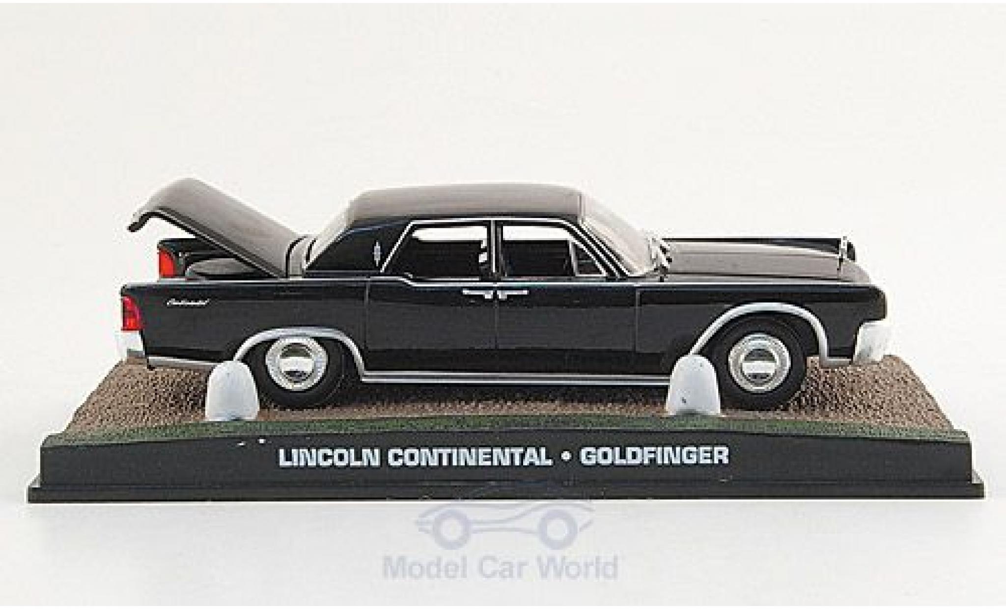 Lincoln Continental 1/43 SpecialC nero James Bond 007 1964 Goldfinger ohne Vitrine modellino in miniatura