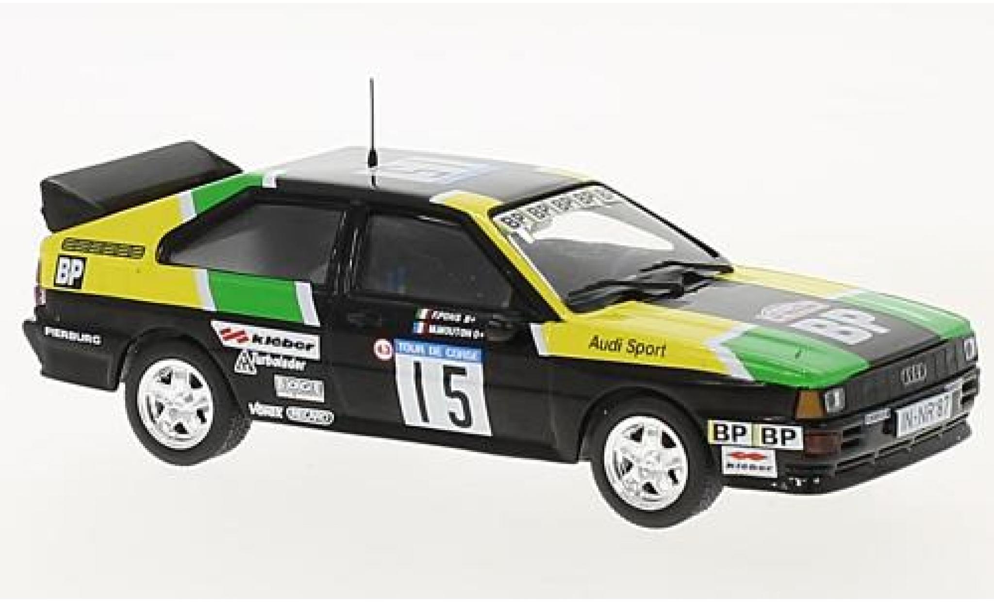 Audi Quattro 1/43 SpecialC No.15 Rallye WM Rallye Tour de Corse 1981 modellino in miniatura
