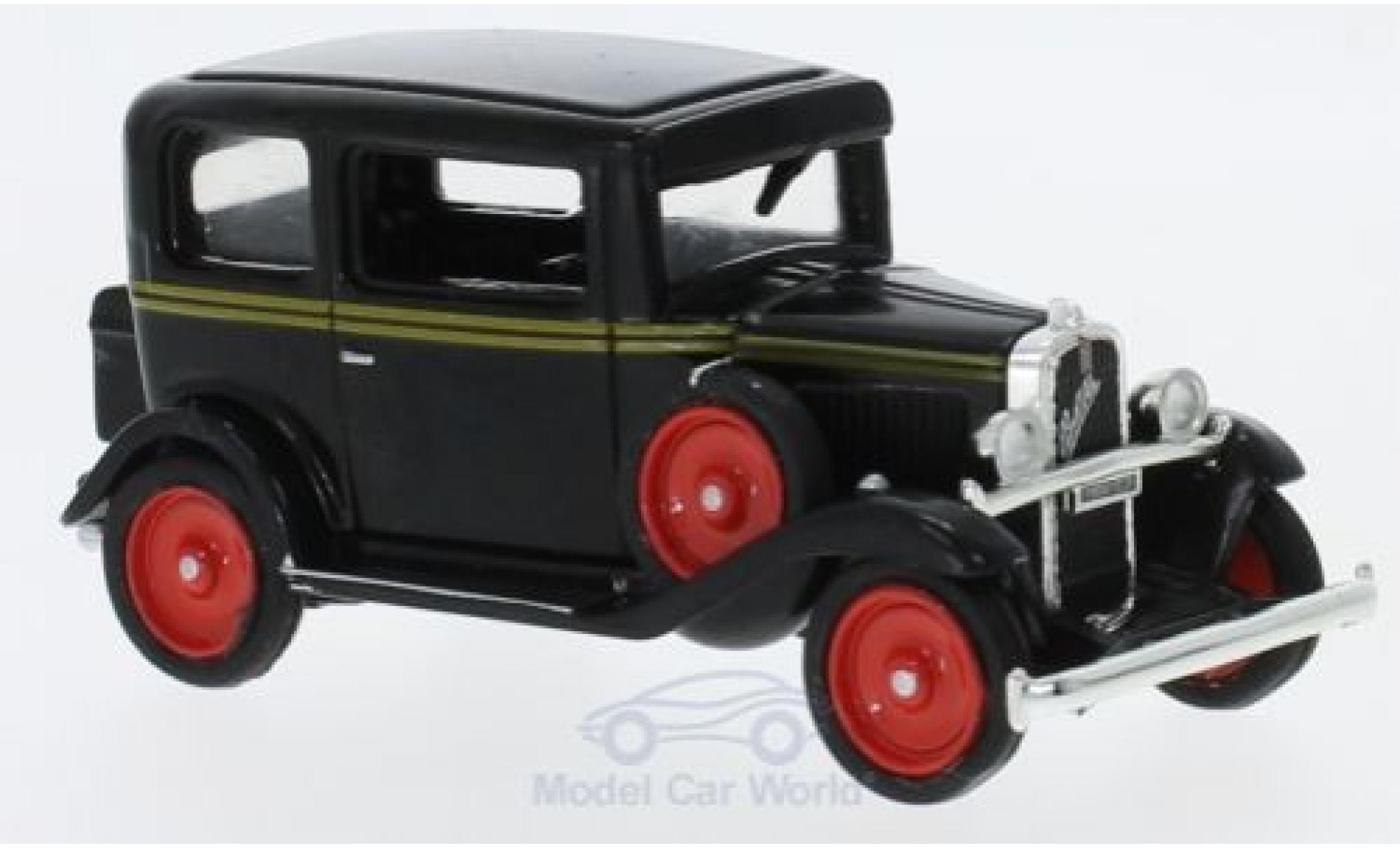 Fiat 508 1/43 SpecialC Balilla nero 1932 modellino in miniatura