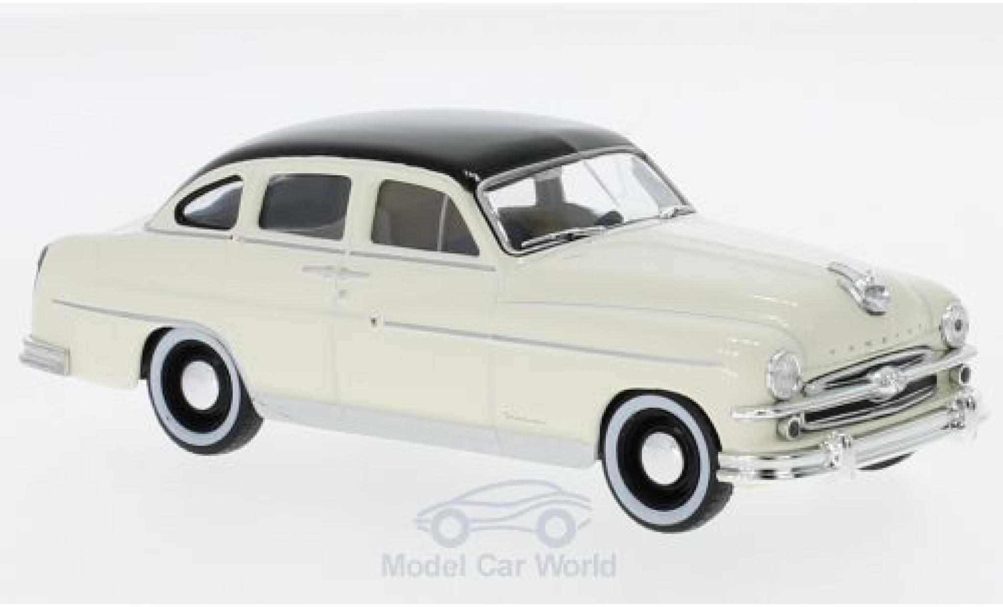 Ford Vedette 1/43 SpecialC Vendome beige/nero modellino in miniatura