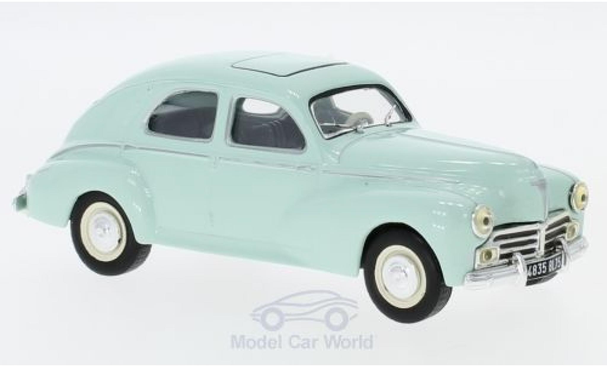 Peugeot 203 1/43 SpecialC türkis modellino in miniatura