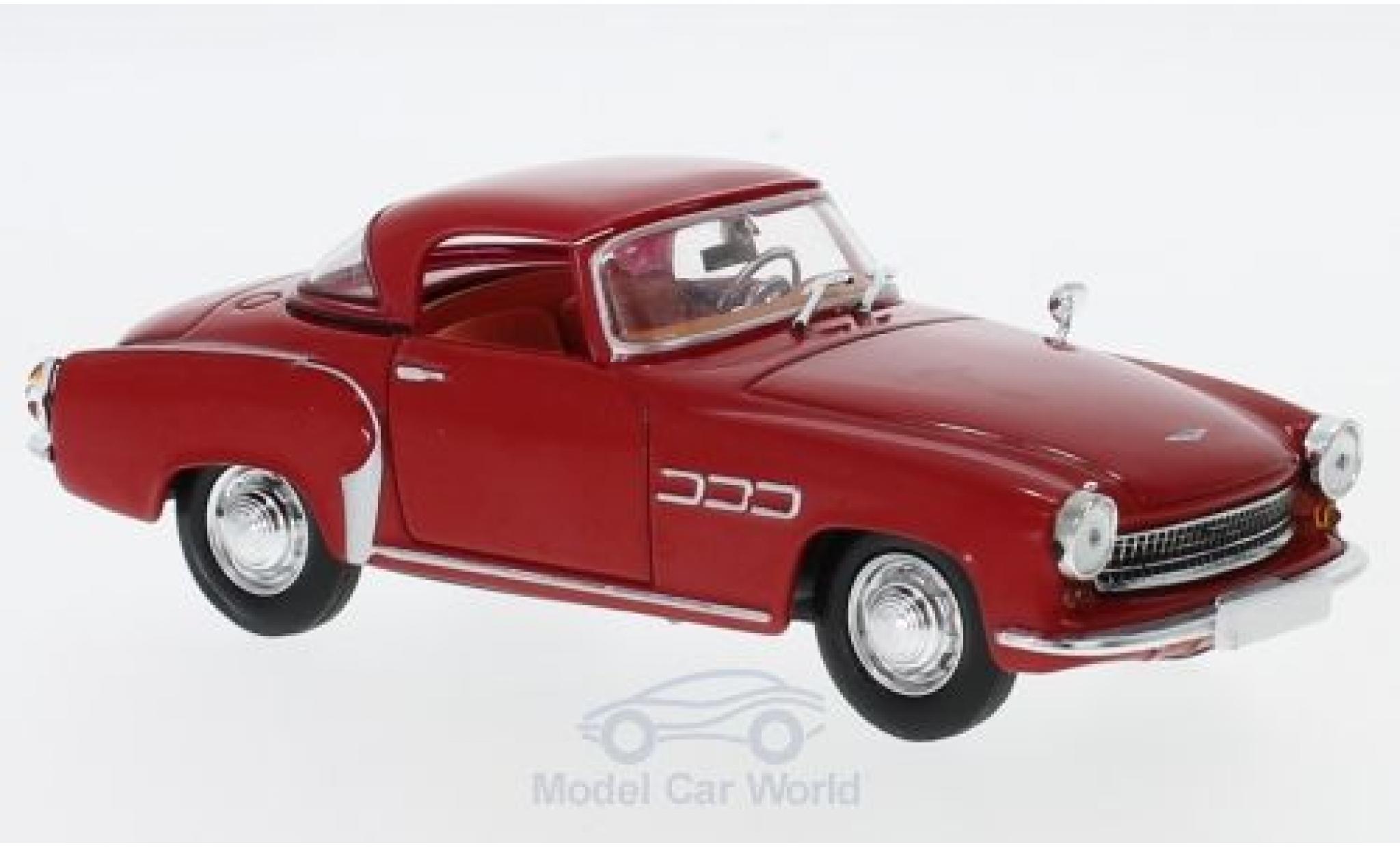 Wartburg 313 1/18 SpecialC /1 Sport rosso modellino in miniatura
