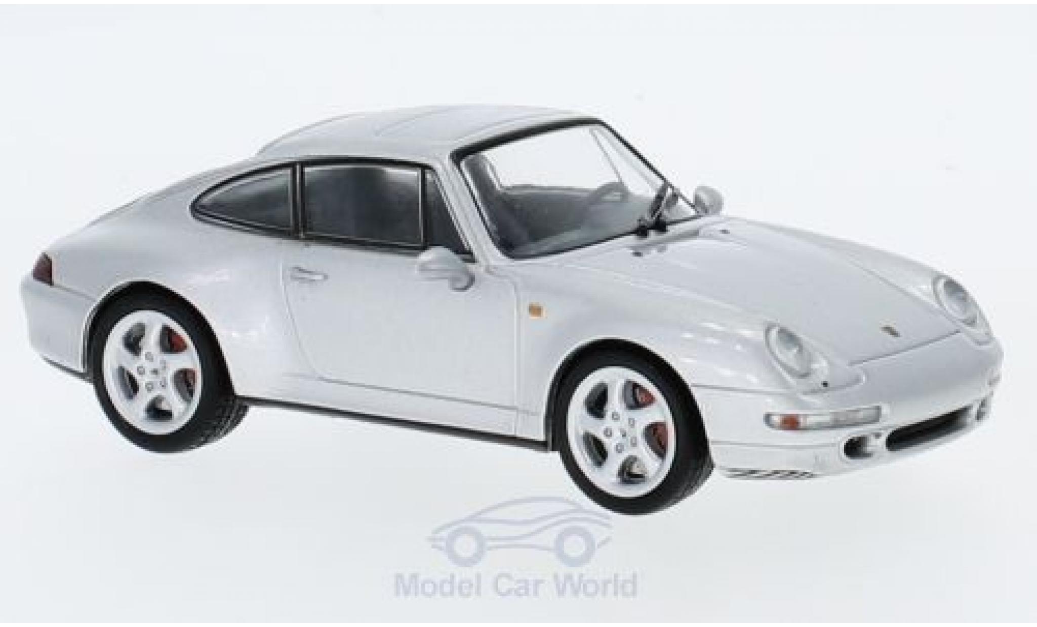 Porsche 993 4S 1/43 SpecialC 911 Carrera 4S grigio 1995 911 Collection modellino in miniatura