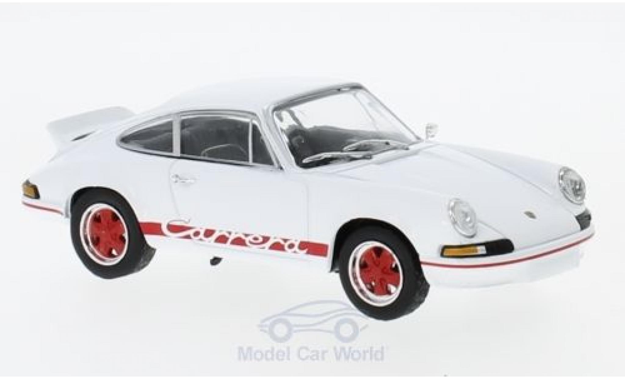 Porsche 911 SC 1/43 SpecialC Carrera RS bianco 1973 Collection modellino in miniatura