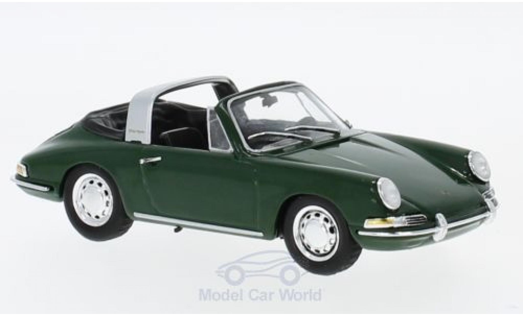 Porsche 911 Targa 1/43 SpecialC Targa verde 1965 Collection modellino in miniatura