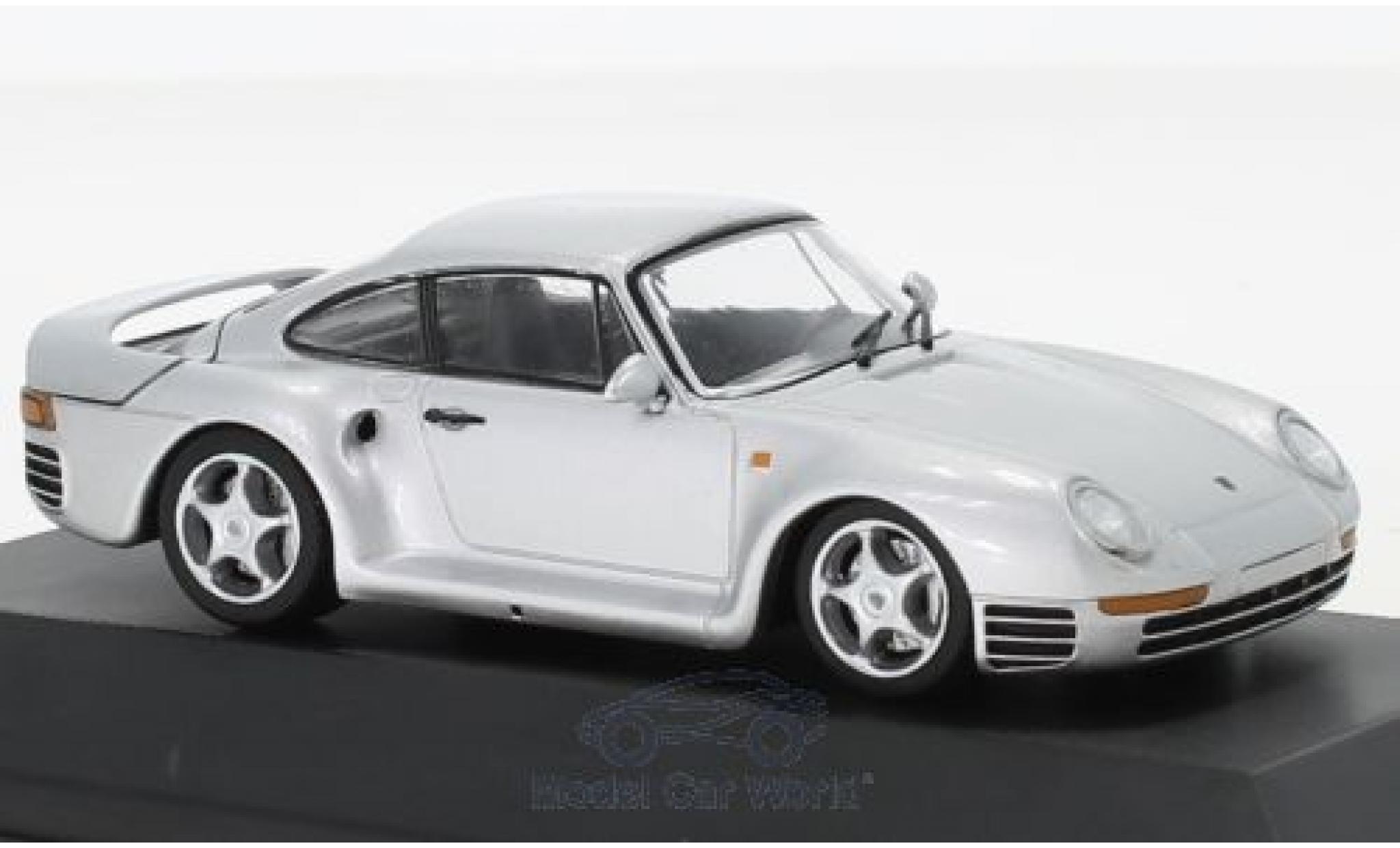 Porsche 930 1/43 SpecialC 959 grigio 1986 911 Collection modellino in miniatura