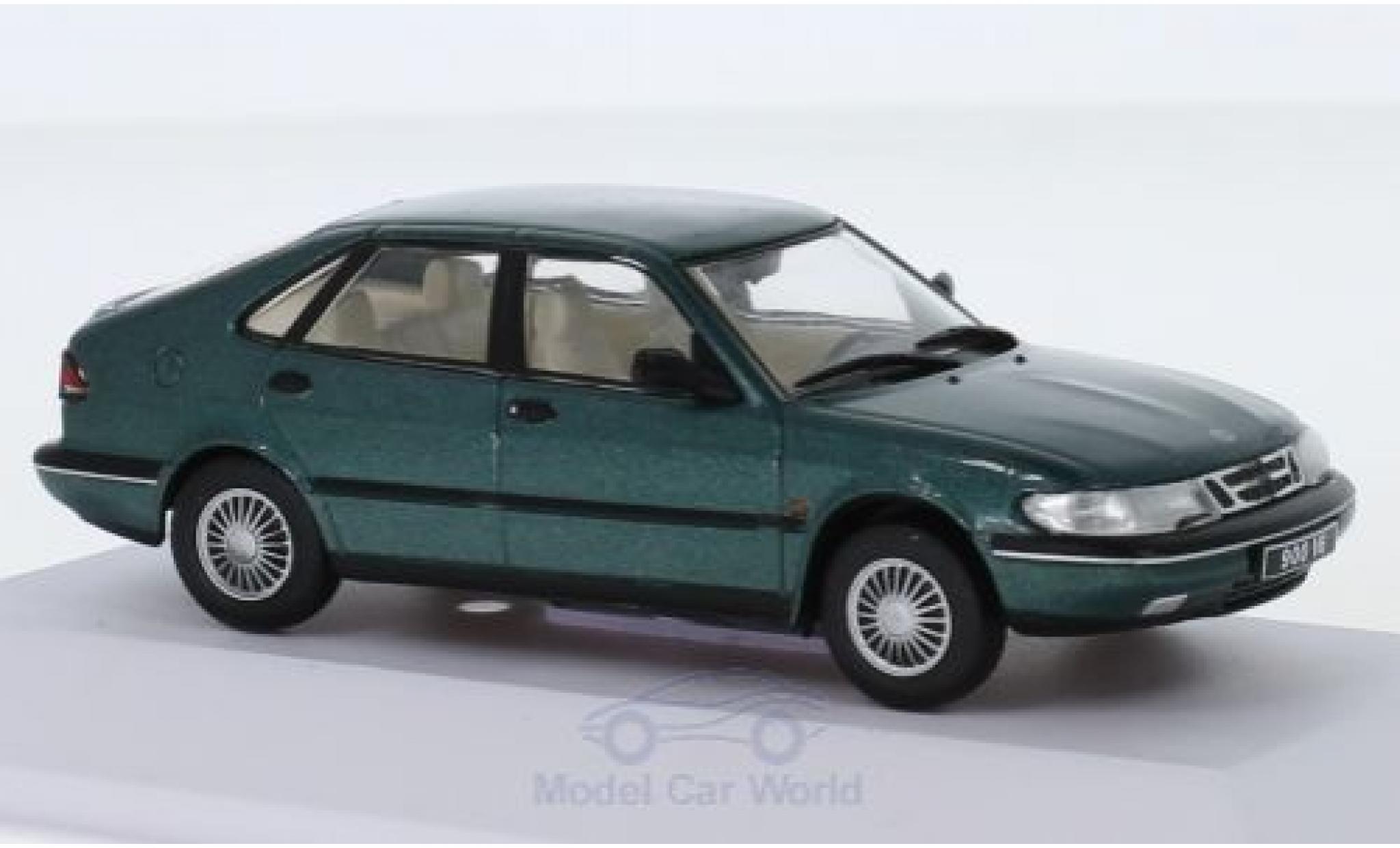 Saab 900 1/43 SpecialC SE V6 metallico verde 1994 modellino in miniatura
