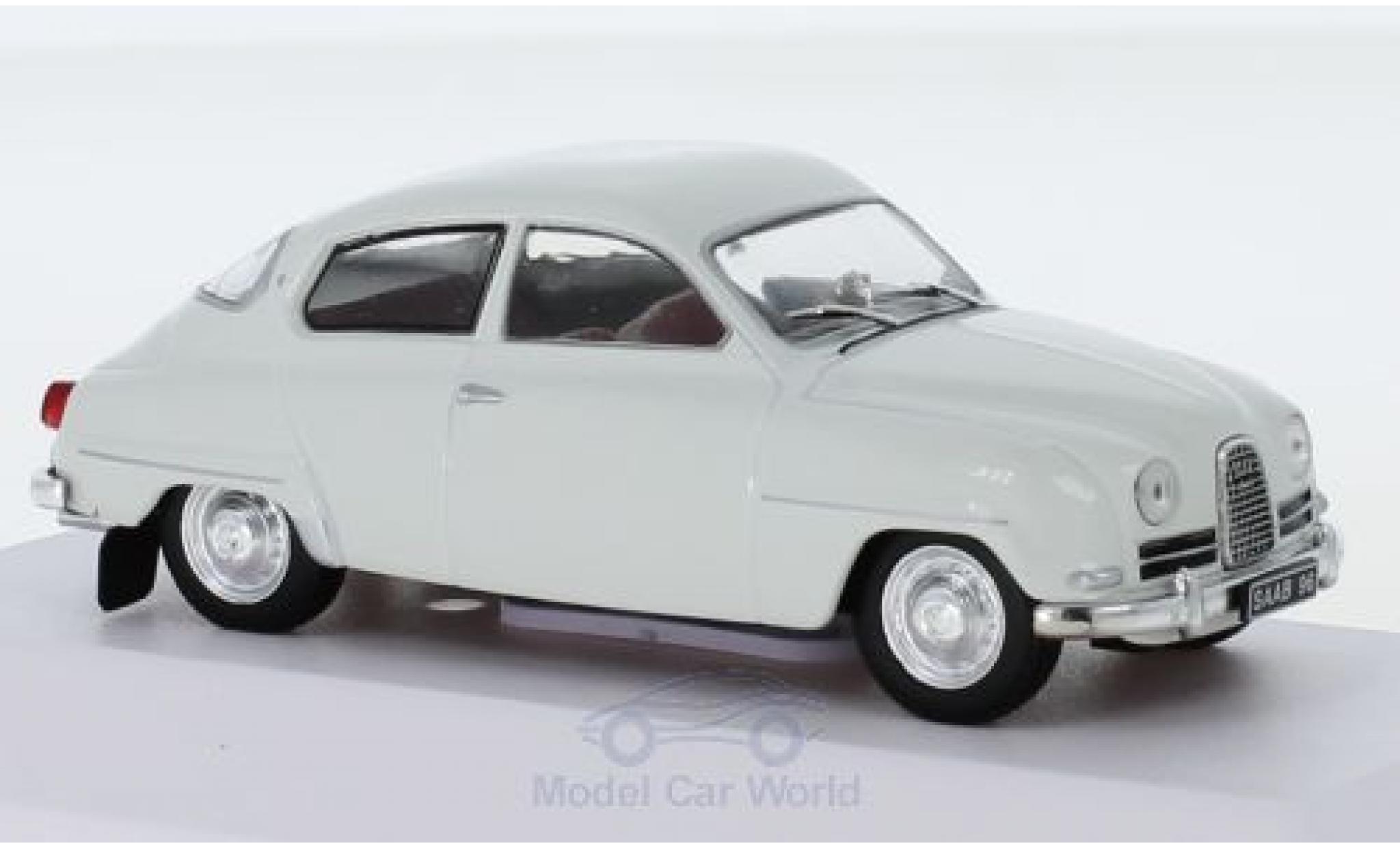 Saab 96 1/43 SpecialC bianco 14 modellino in miniatura