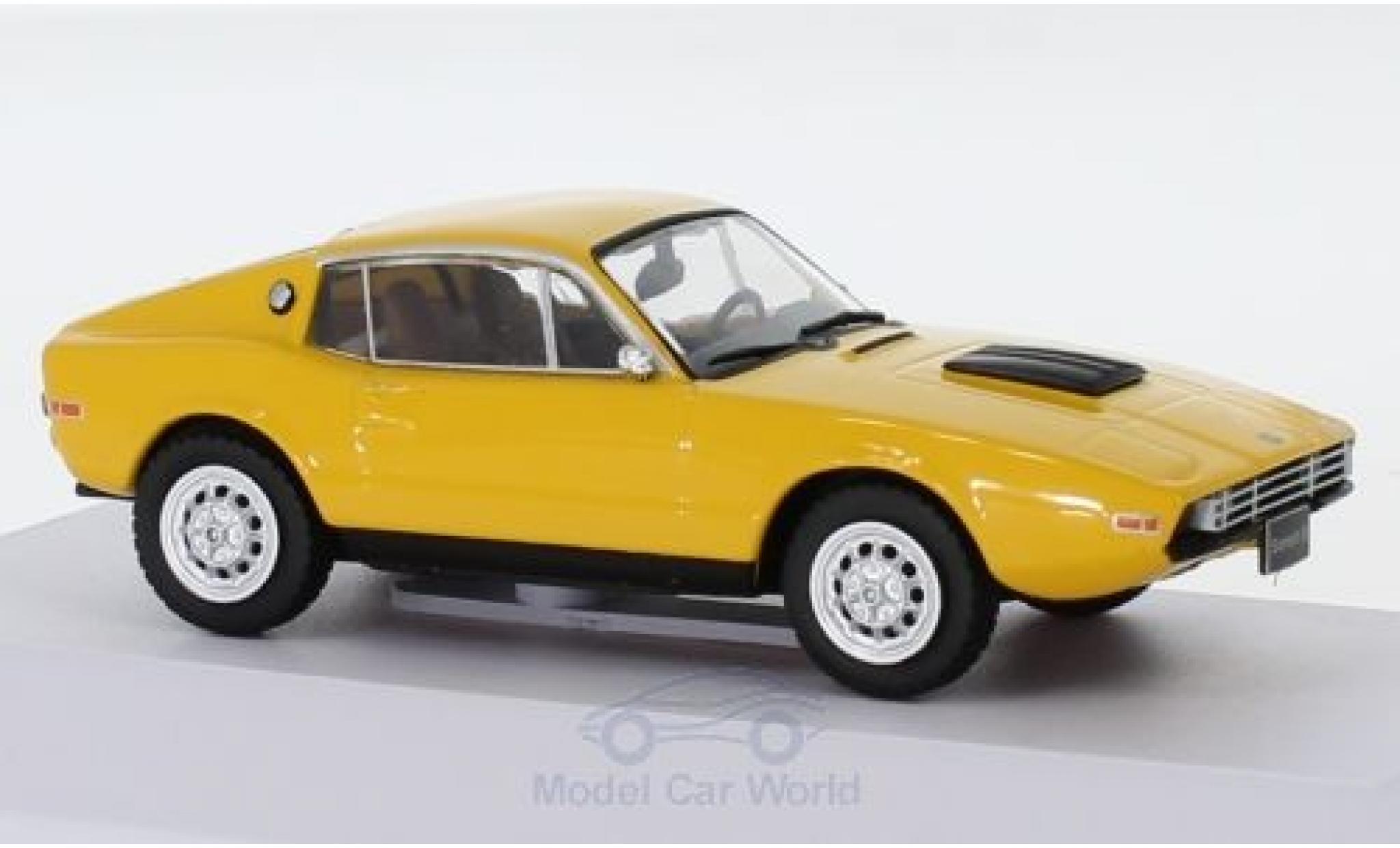 Saab Sonett 1/43 SpecialC III (97) giallo 1971 modellino in miniatura