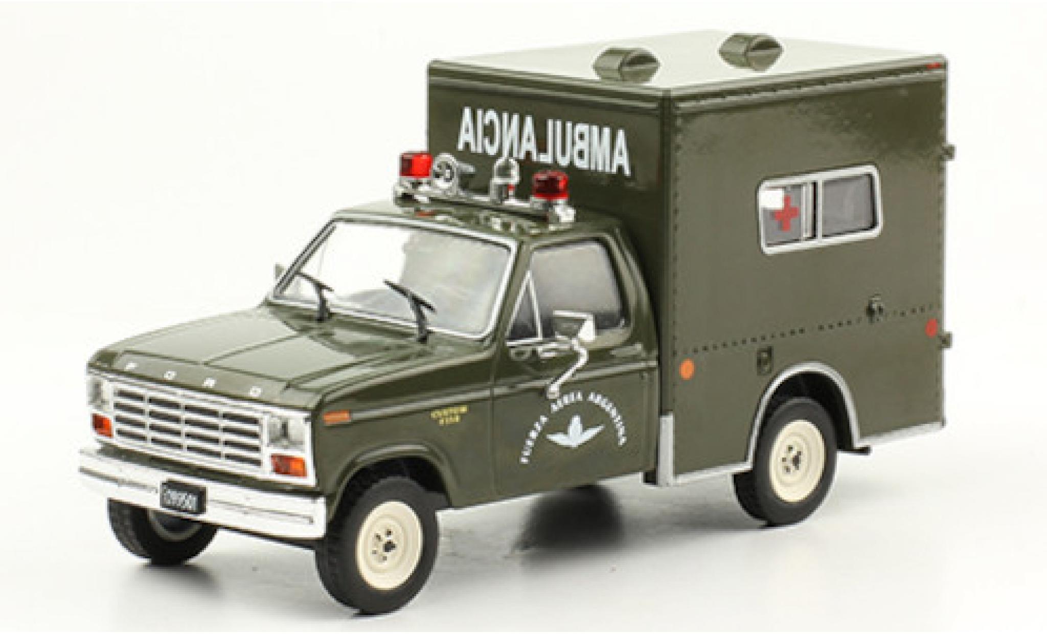 Ford F-1 1/43 SpecialC 50 Custom Ambulance Fuerza Aerea Argentina 1982 Ambulancia modellino in miniatura