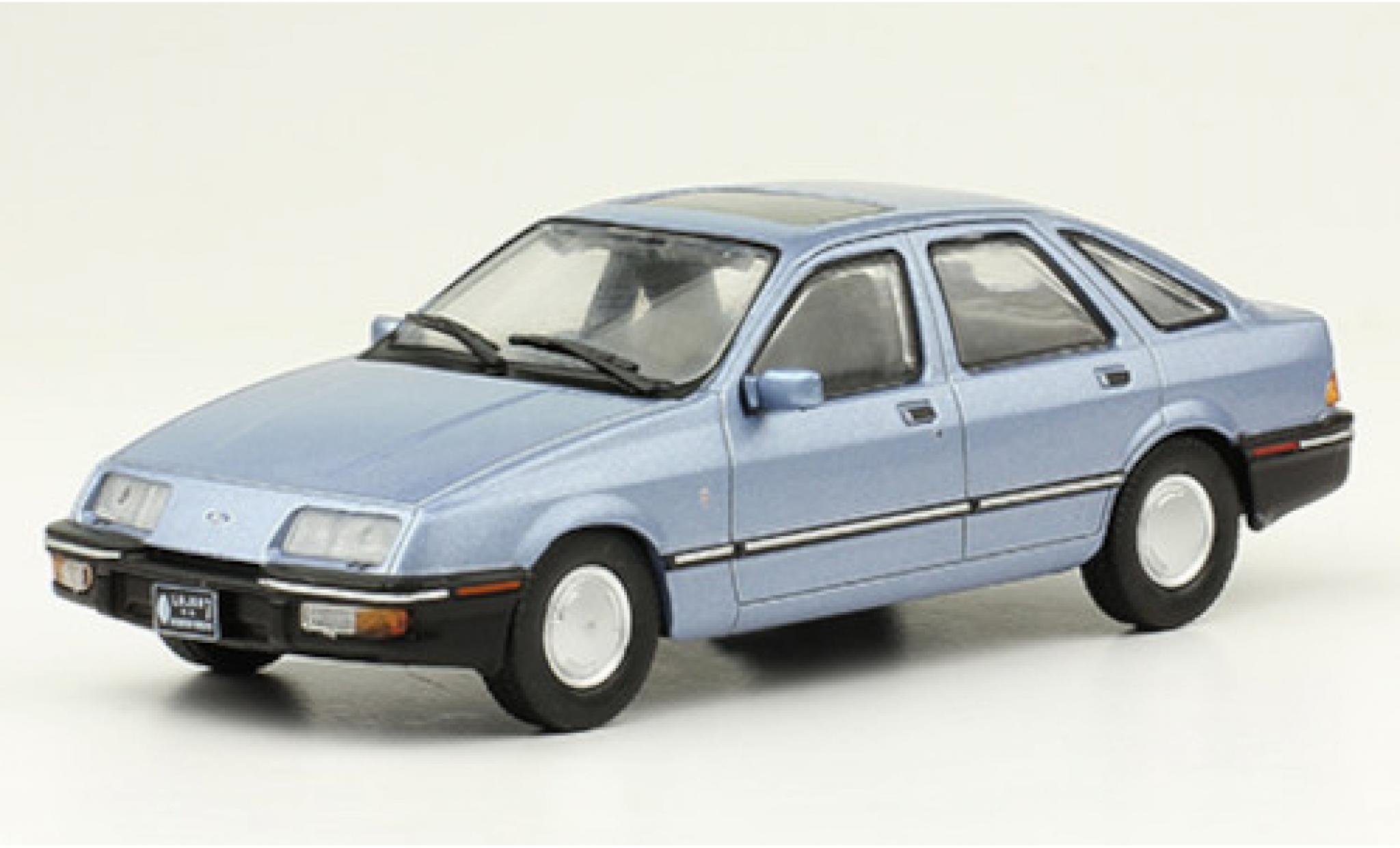 Ford Sierra 1/43 SpecialC Ghia metallico blu 1984 modellino in miniatura