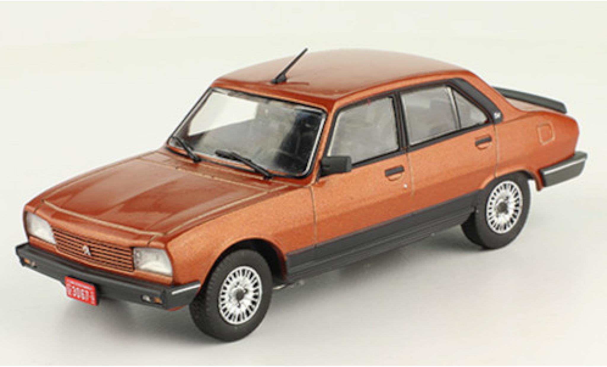 Peugeot 504 1/43 SpecialC GR TN kupfer 1985 modellino in miniatura
