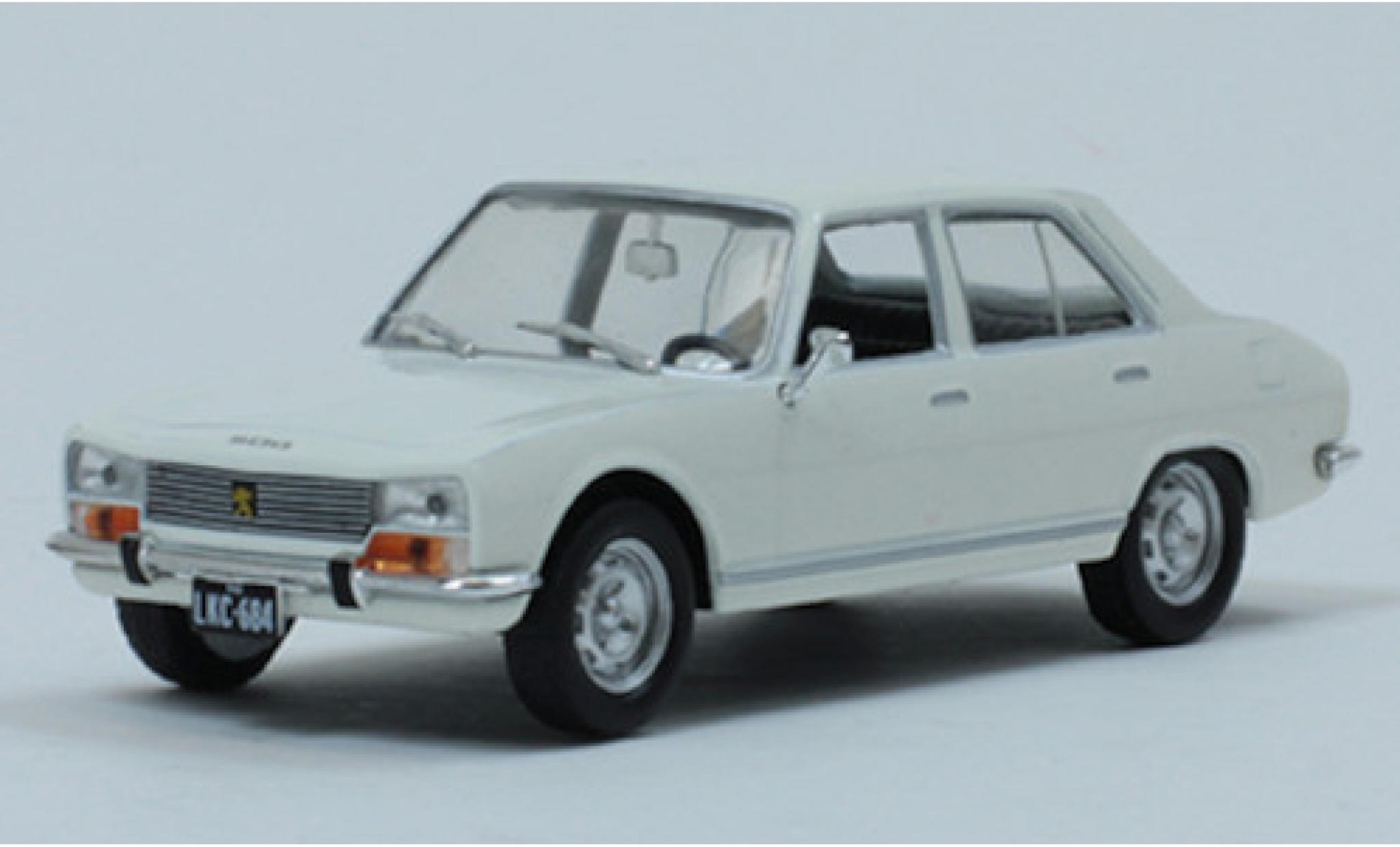 Peugeot 504 1/43 SpecialC bianco 1969 modellino in miniatura