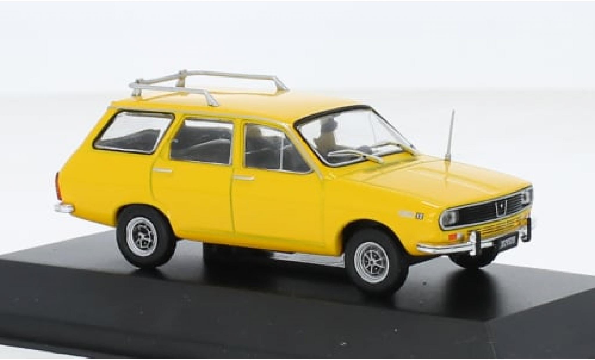 Renault 12 1/43 SpecialC .-0 Break gelb 1973 1:43 modellino in miniatura