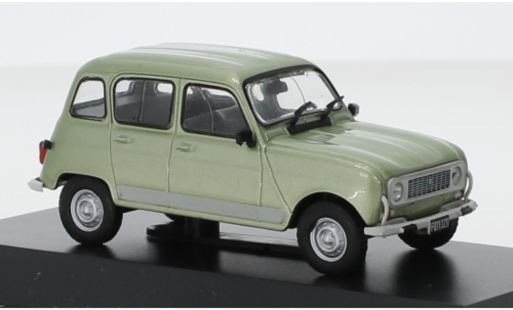 Renault 4 1/43 SpecialC GTL metallico verde 1985 modellino in miniatura