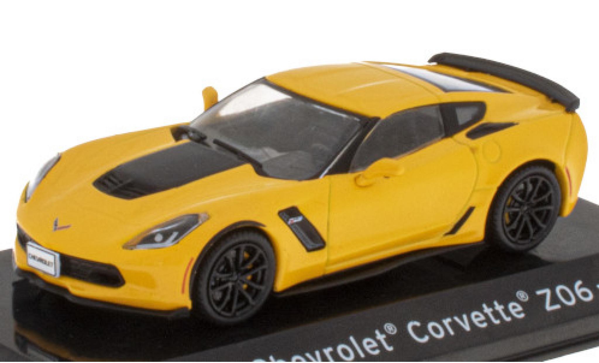 Chevrolet Corvette 1/43 SpecialC Z06 (C7) giallo/matt-nero 2009 modellino in miniatura