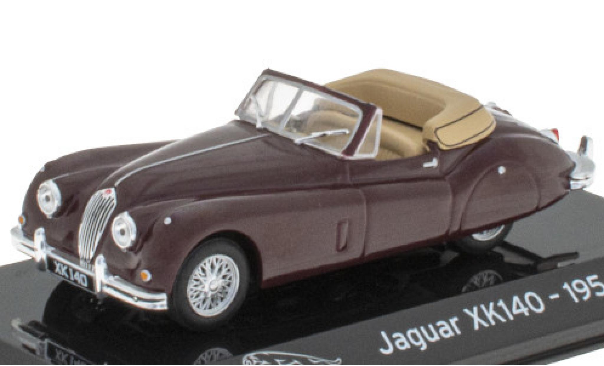 Jaguar XK 1/43 SpecialC 140 rosso 1954 modellino in miniatura