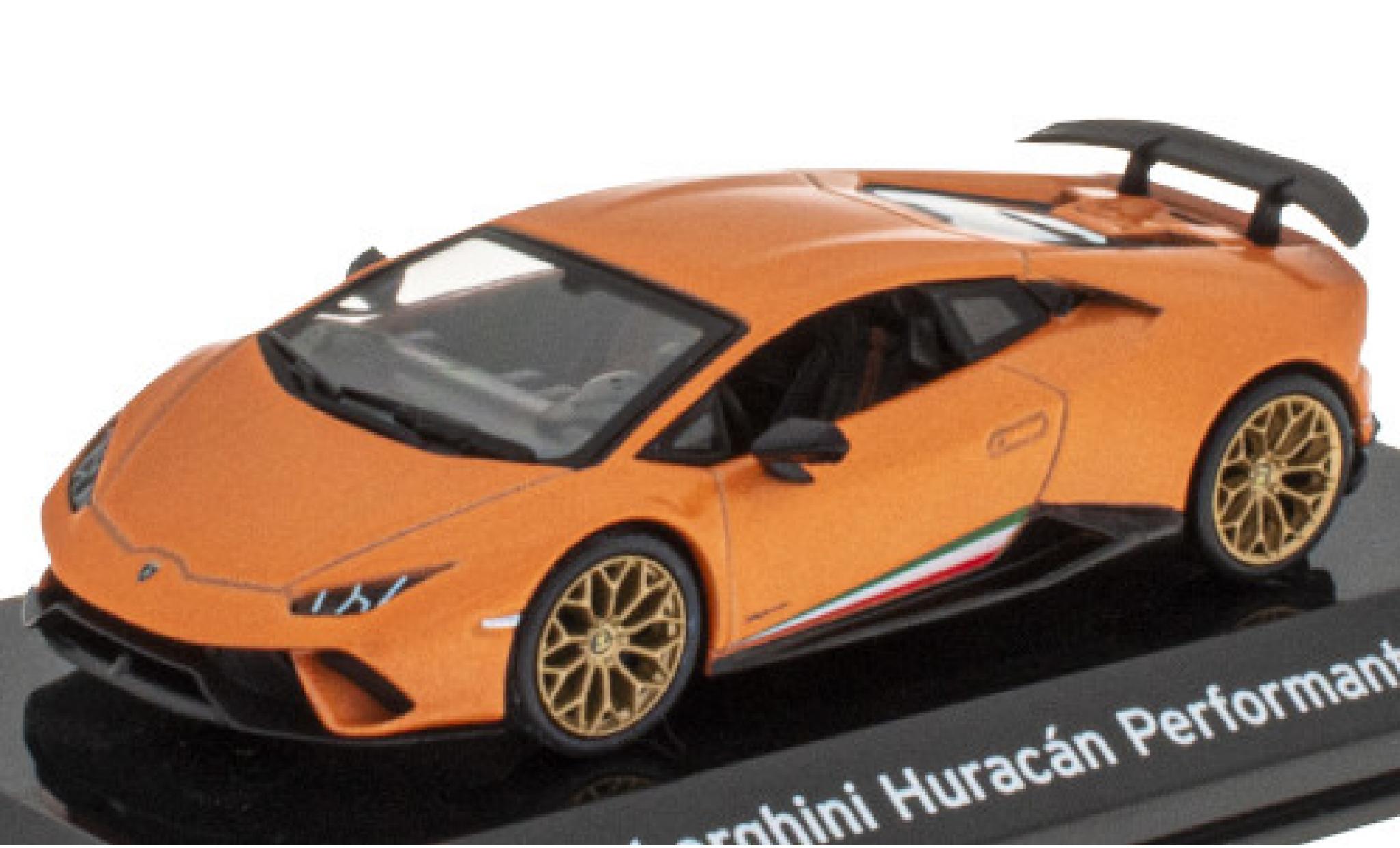 Lamborghini Huracan 1/43 SpecialC Performante metallico orange/Dekor 2017 modellino in miniatura
