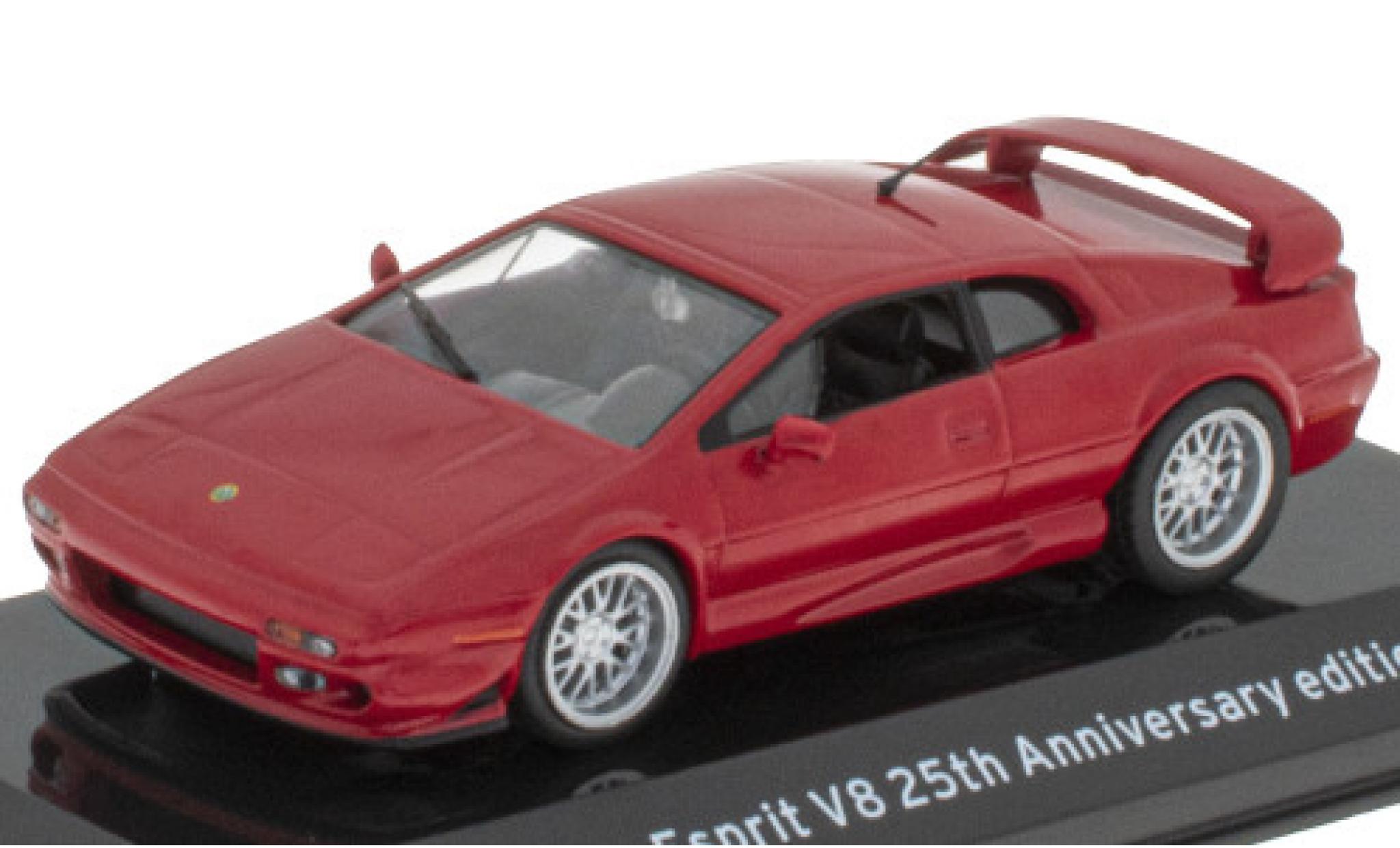 Lotus Esprit 1/43 SpecialC V8 25th Anniversary Edition rosso 2002 modellino in miniatura