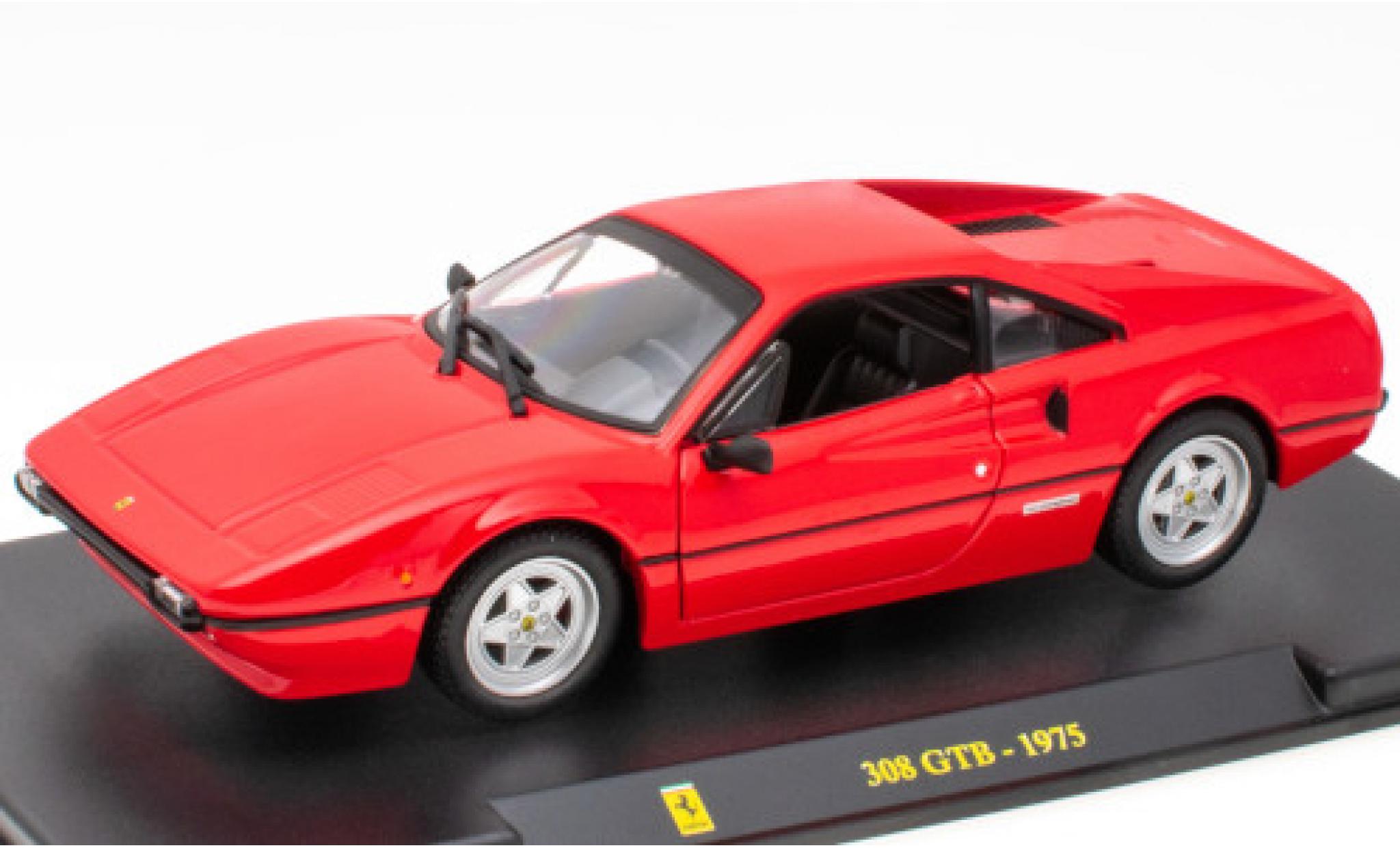 Ferrari 308 1/24 SpecialC GTB rosso 1975 modellino in miniatura