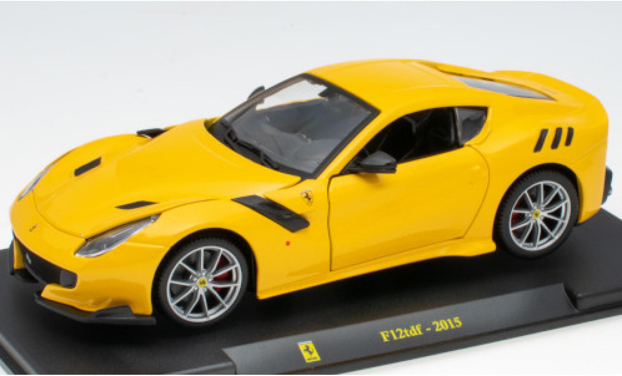 Ferrari F1 1/24 SpecialC 2 TDF giallo 2015 modellino in miniatura