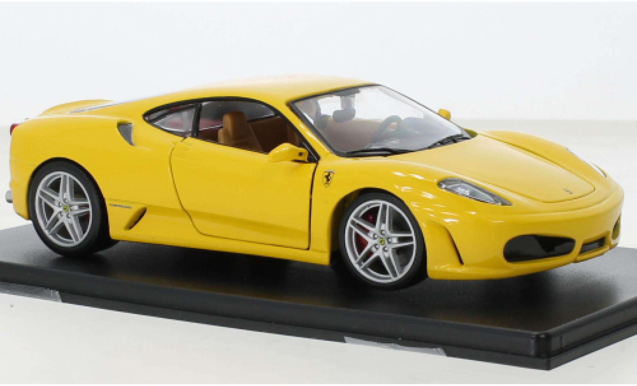 Ferrari F430 1/24 SpecialC giallo 2004 modellino in miniatura