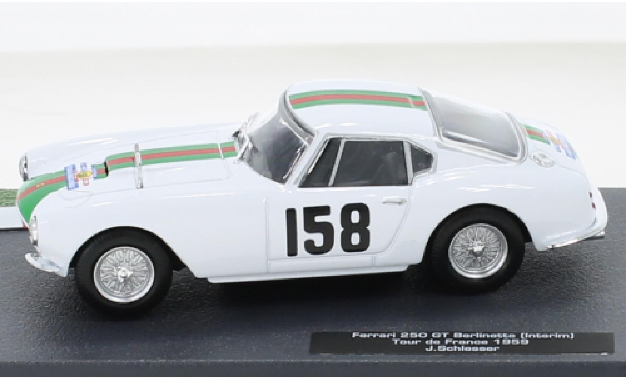 Ferrari 250 1/43 SpecialC GT Berlinetta Interim No.158 Tour de France Auto 1959 modellino in miniatura