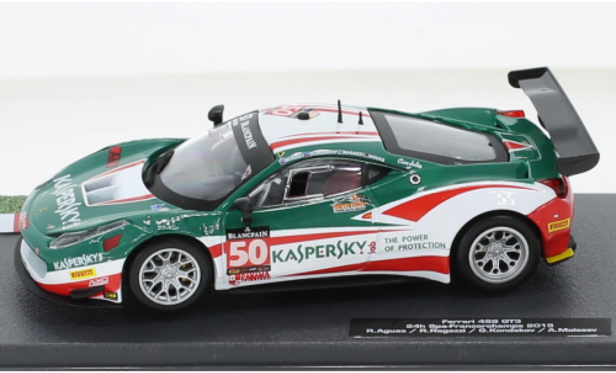 Ferrari 458 1/43 SpecialC Italia GT3 No.50 24h Spa Francorchamps 2015 modellino in miniatura