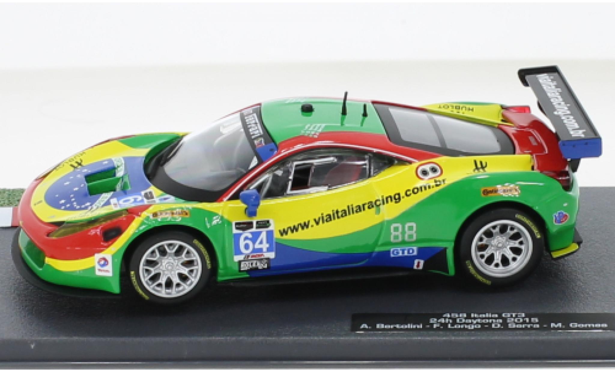 Ferrari 458 1/43 SpecialC Italia GT3 No.64 24h Daytona 2015 modellino in miniatura